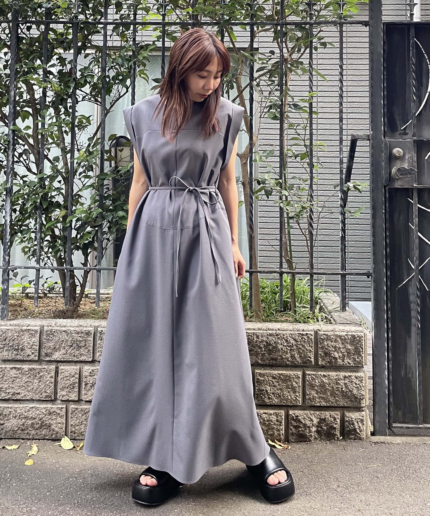 Back Tucked Dress STUDIOUS