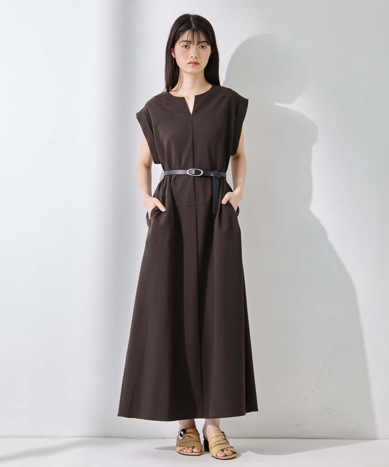Back Tucked Dress STUDIOUS