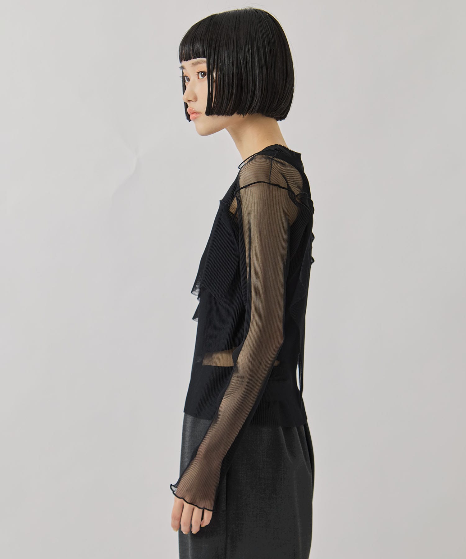 GHOST TODO TOP *LONGSLEEVE +INNER kotohayokozawa