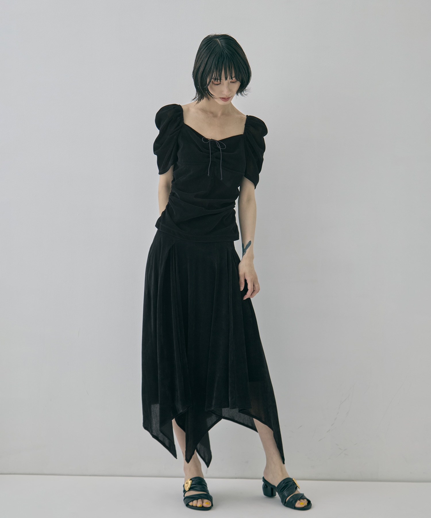 別注 VELOUR TEE FETICO
