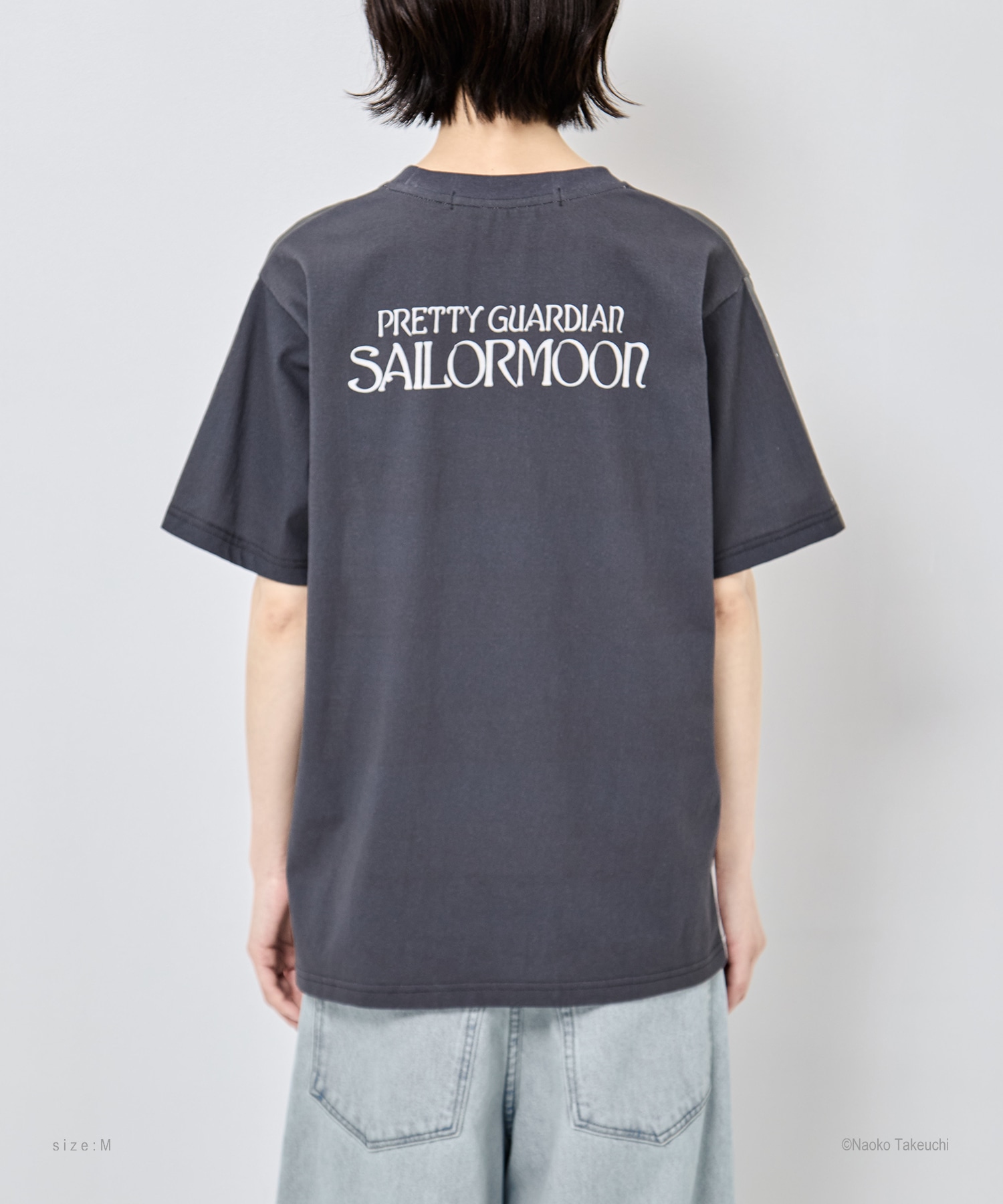 Sailor Moon silhouette T-shirt tanakadaisuke
