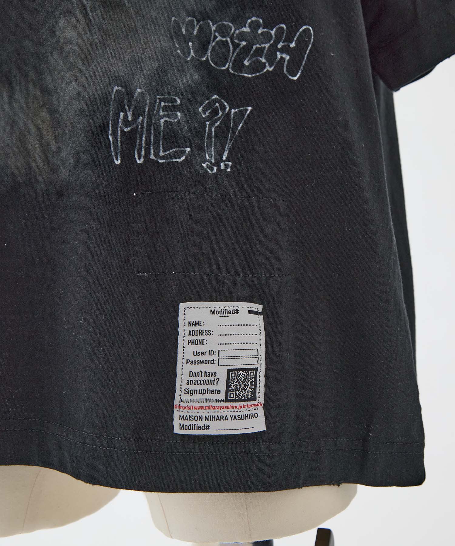 CAT PRINTED TEE Maison MIHARA YASUHIRO