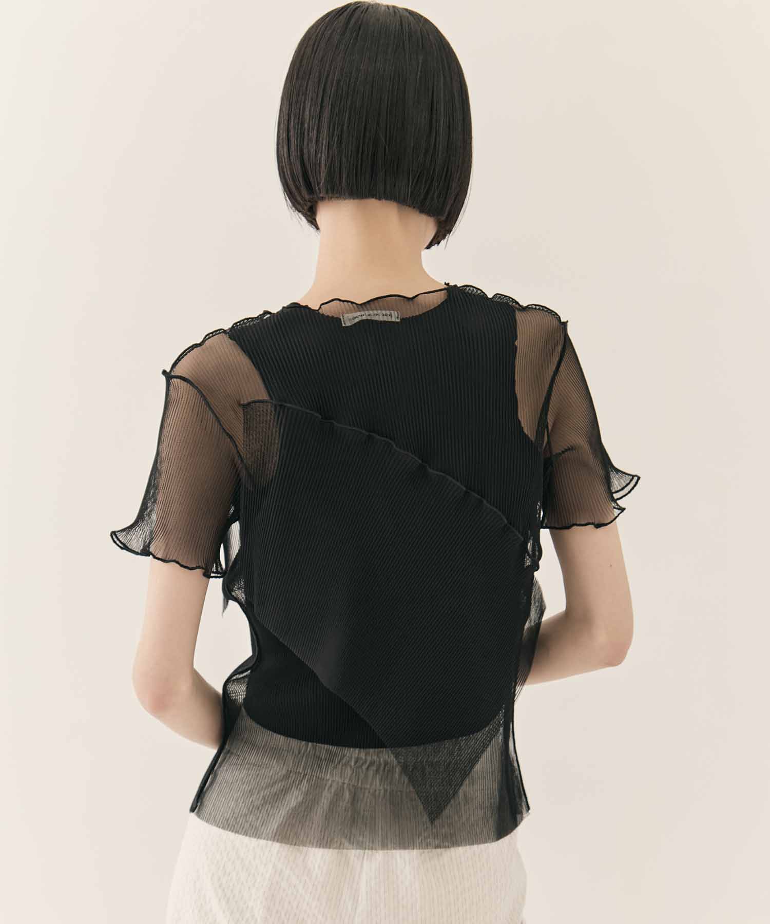 GHOST TODO TOP SHORT SLEEVE +INNER kotohayokozawa