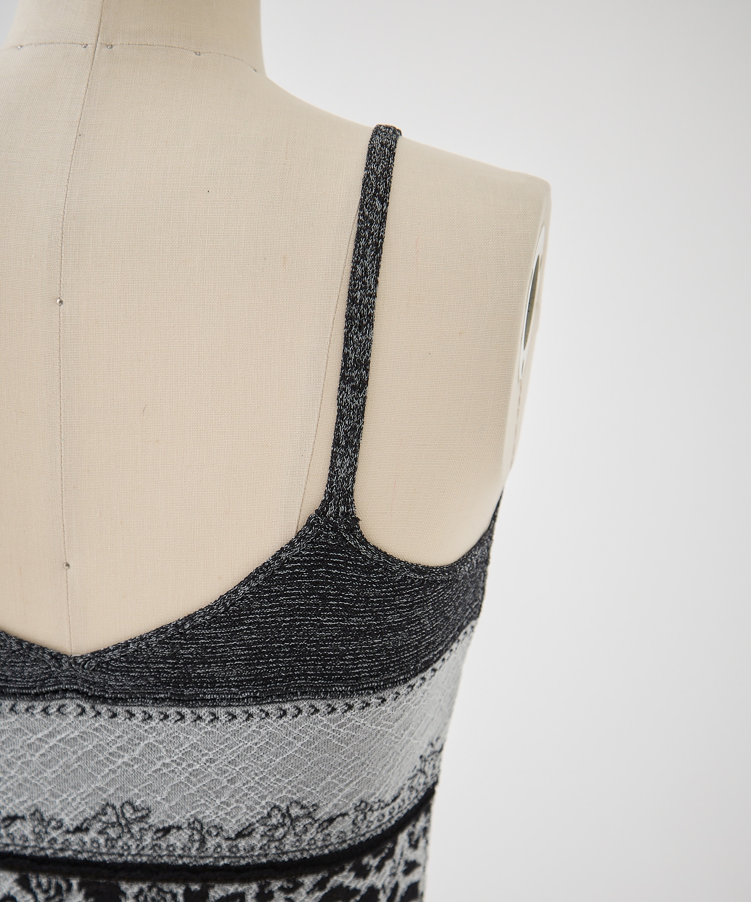 Floral Jacquard Knit Camisole Top Mame Kurogouchi
