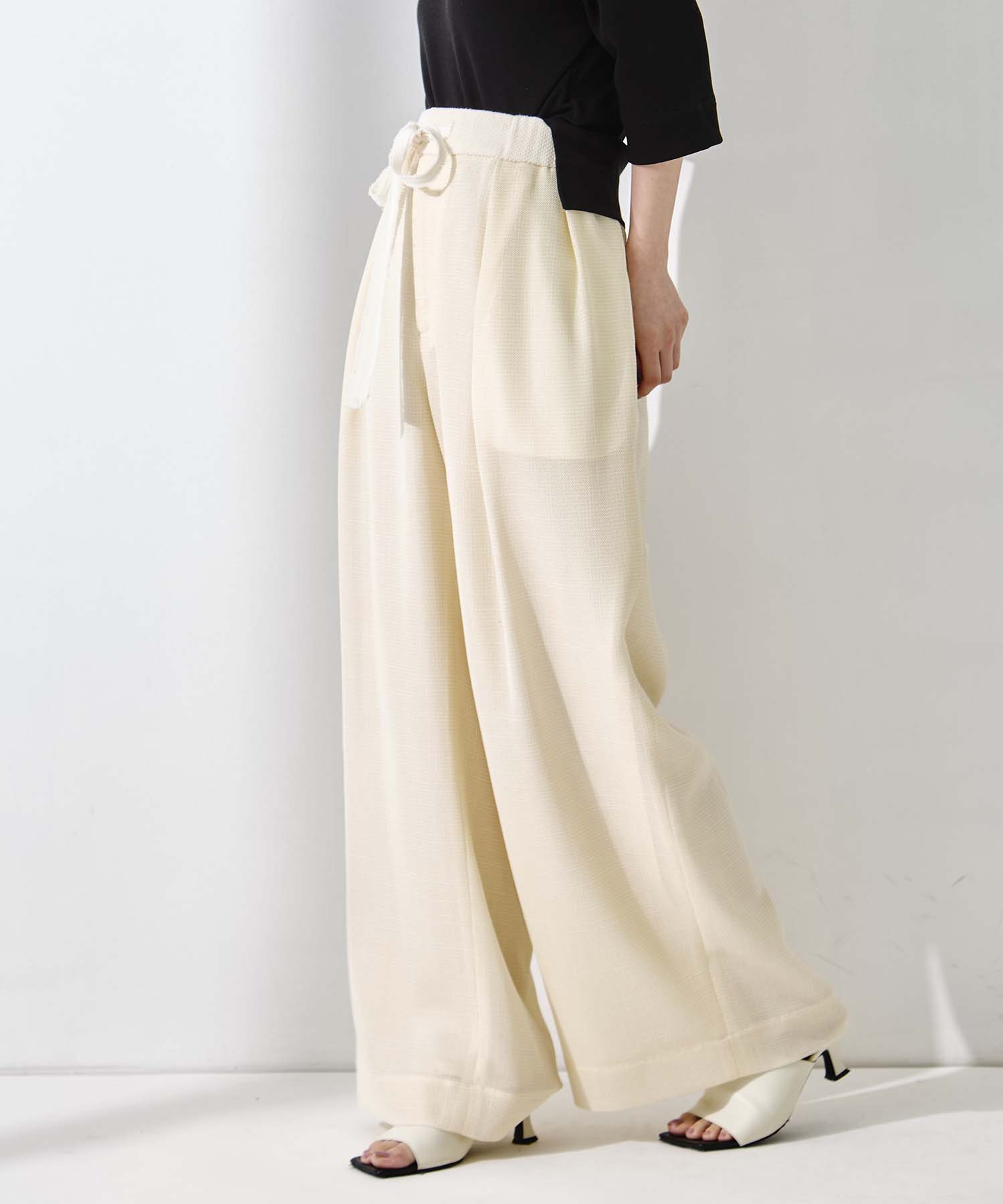 Washable Mesh Relax Trousers STUDIOUS