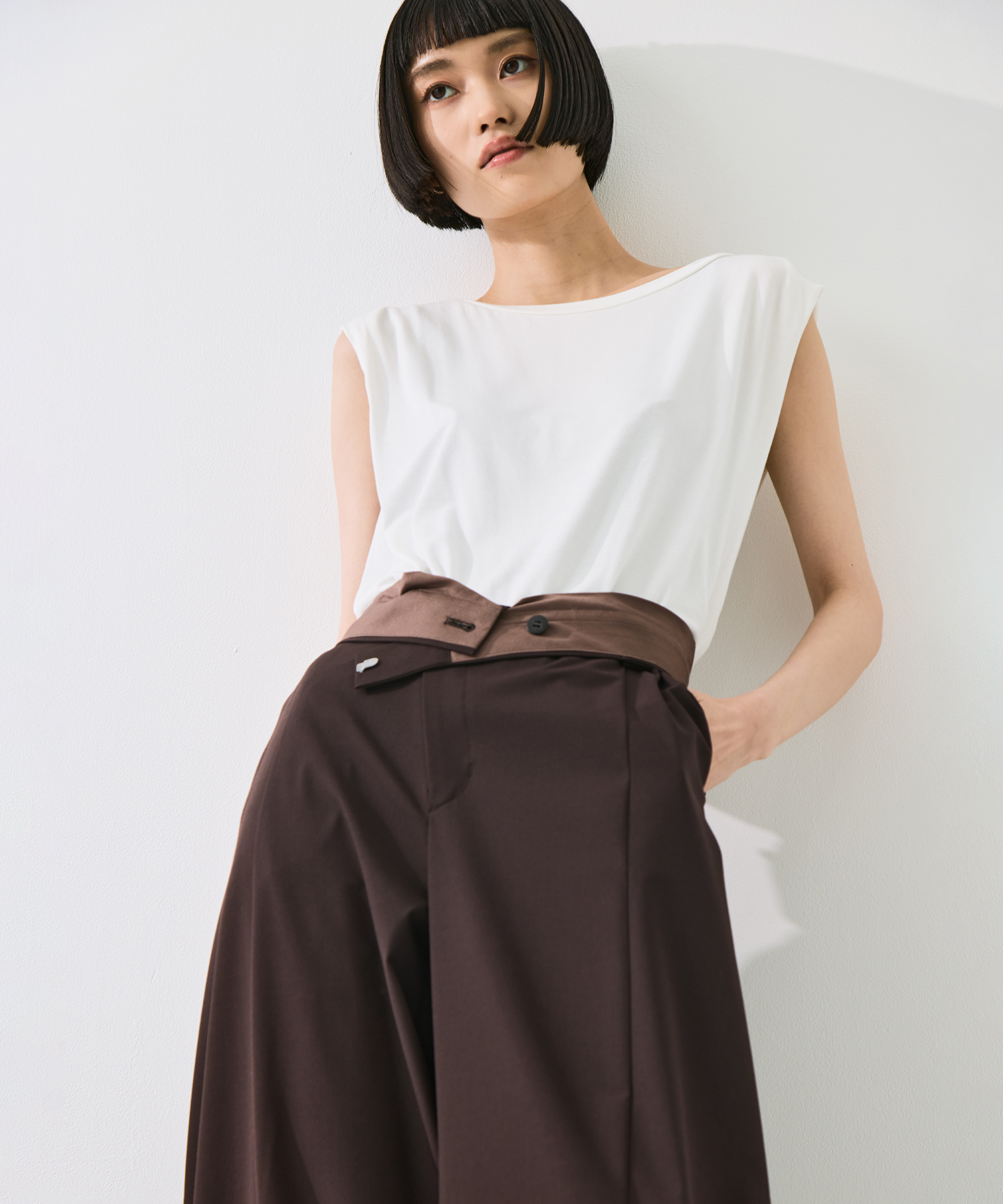Soft Barrel Leg Flap Cargo Trousers STUDIOUS