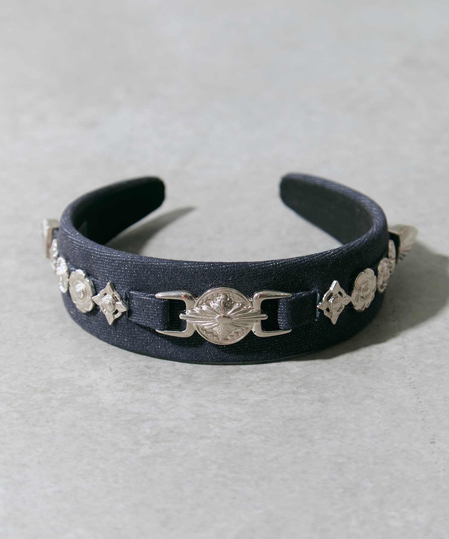 Metal headband TOGA