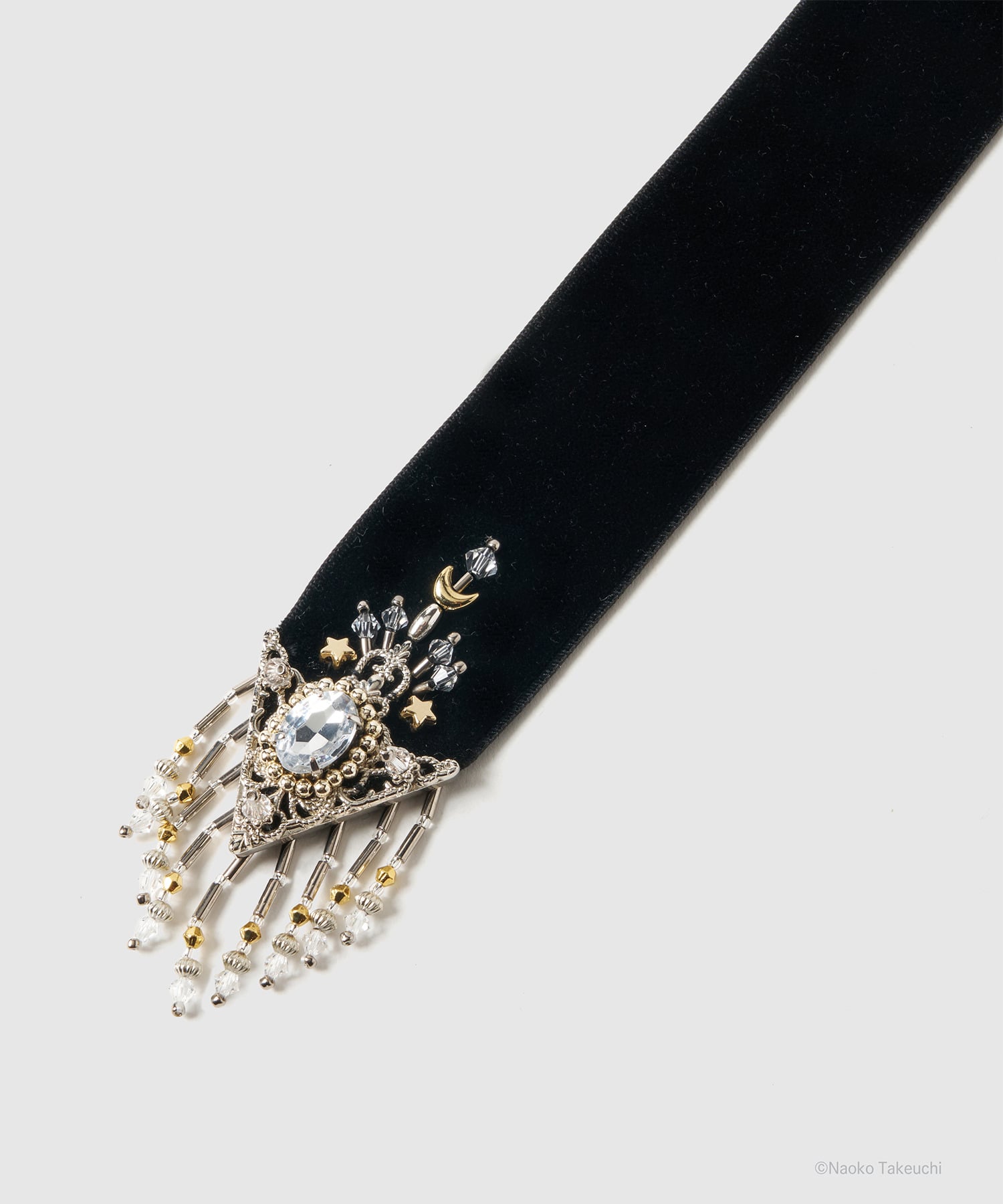 Sailor Moon crystal silver tip velvet long ribbon tanakadaisuke