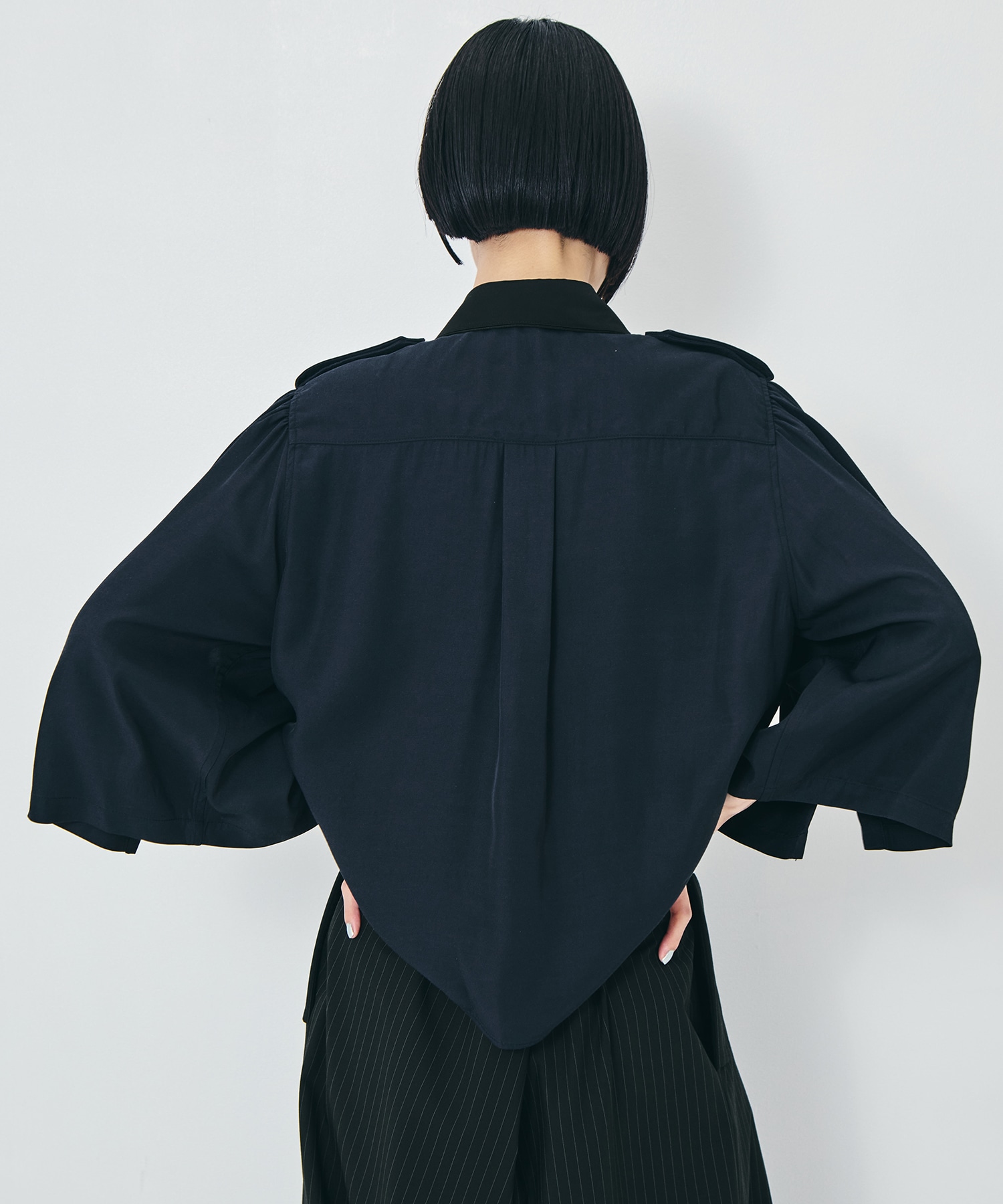 Rayon silk twill shirt TOGA