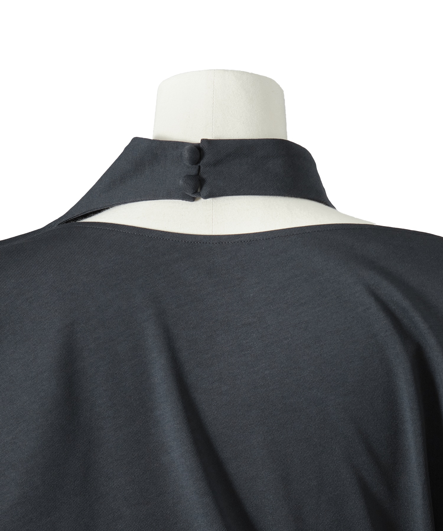 Cotton Jersey Asymmetric Dress Mame Kurogouchi