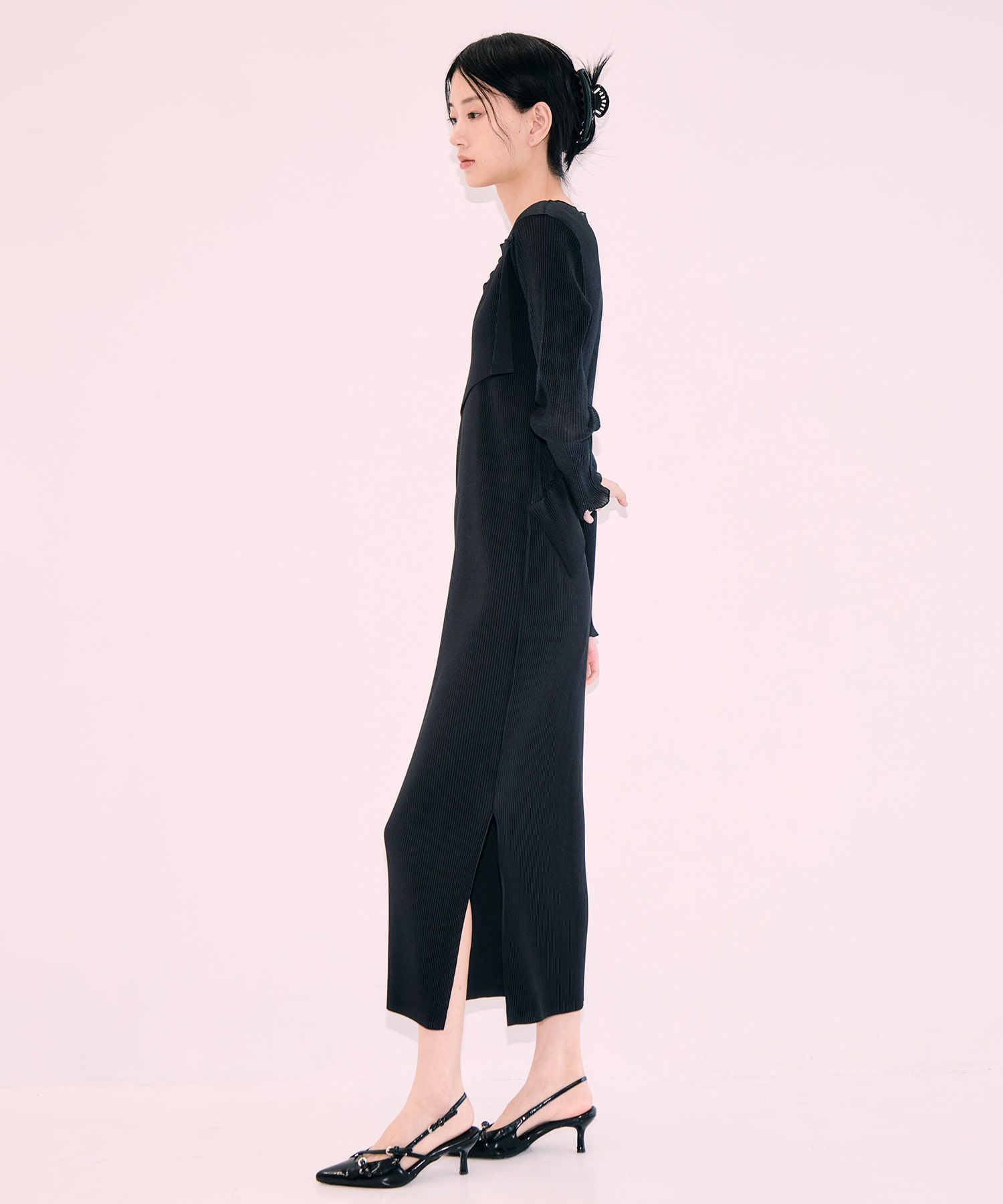 別注 SHEER DOCKING DRESS kotohayokozawa