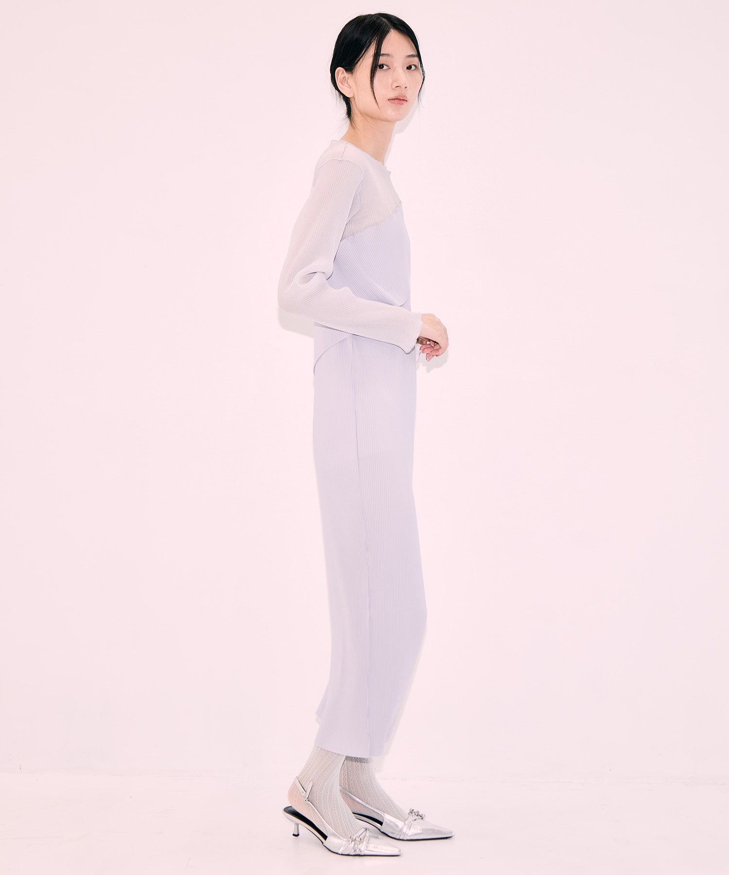 別注 SHEER DOCKING DRESS kotohayokozawa