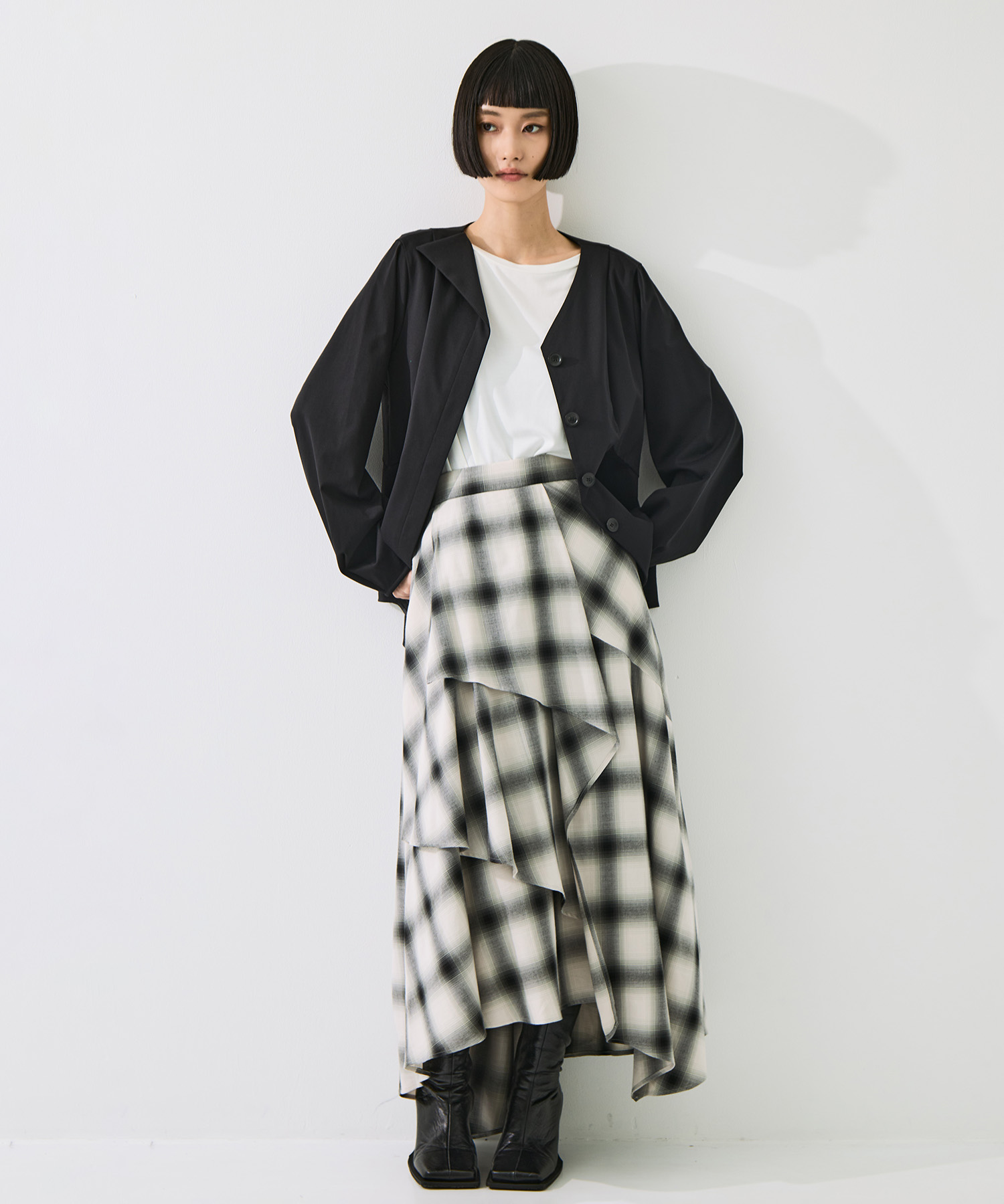 Form Peplum Tops STUDIOUS