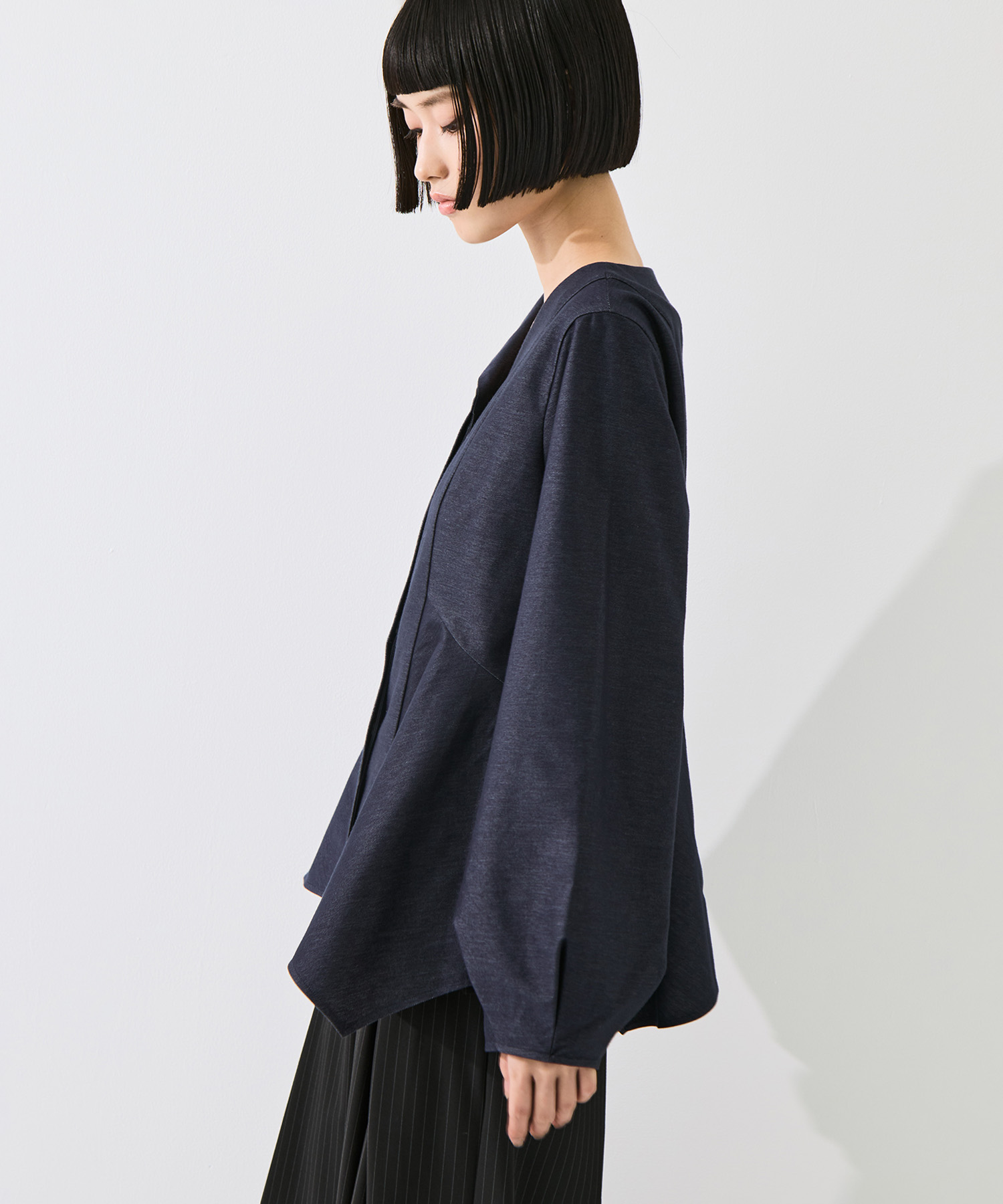Form Peplum Tops STUDIOUS