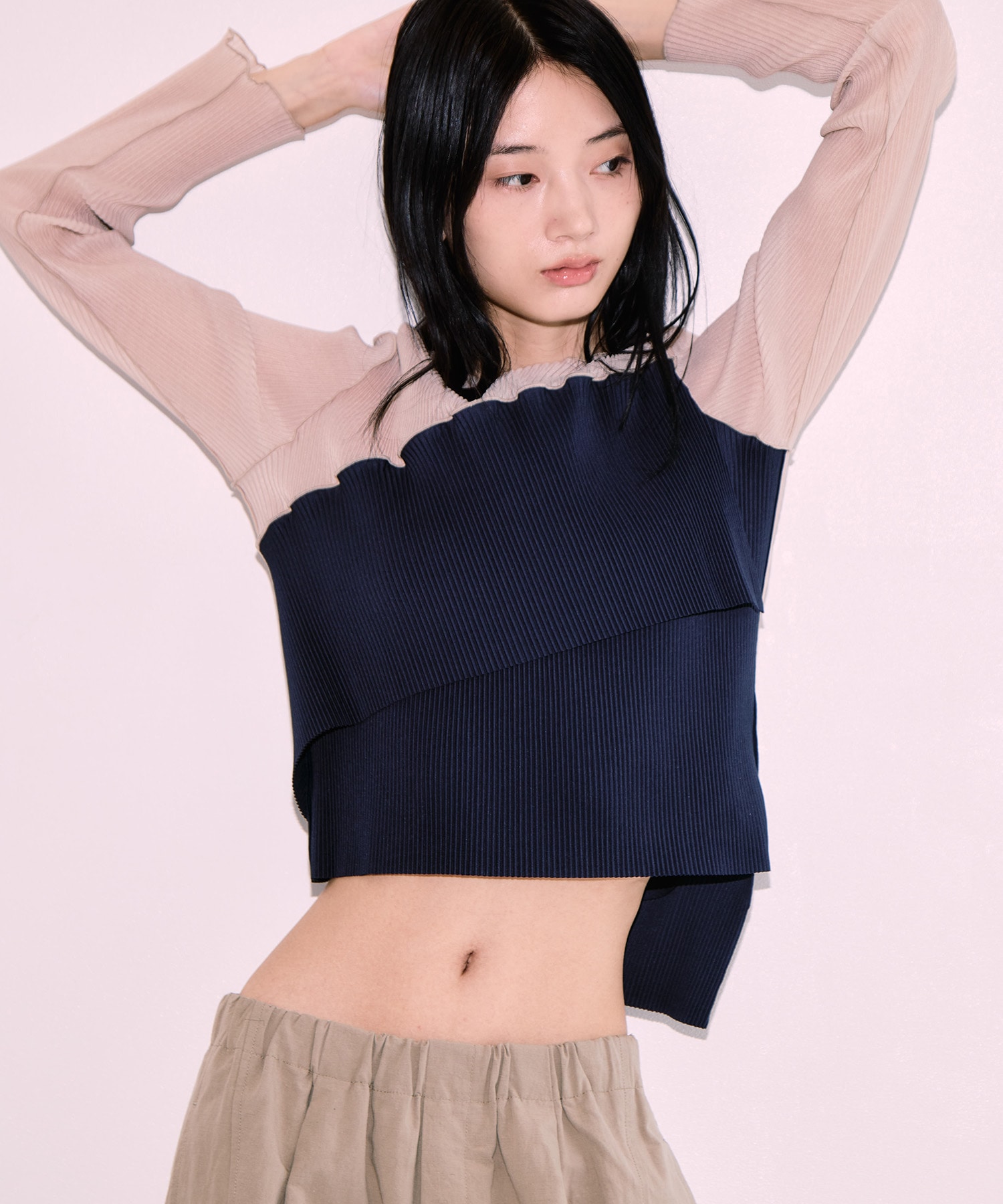 別注 SHEER DOCKING CREW TOPS kotohayokozawa