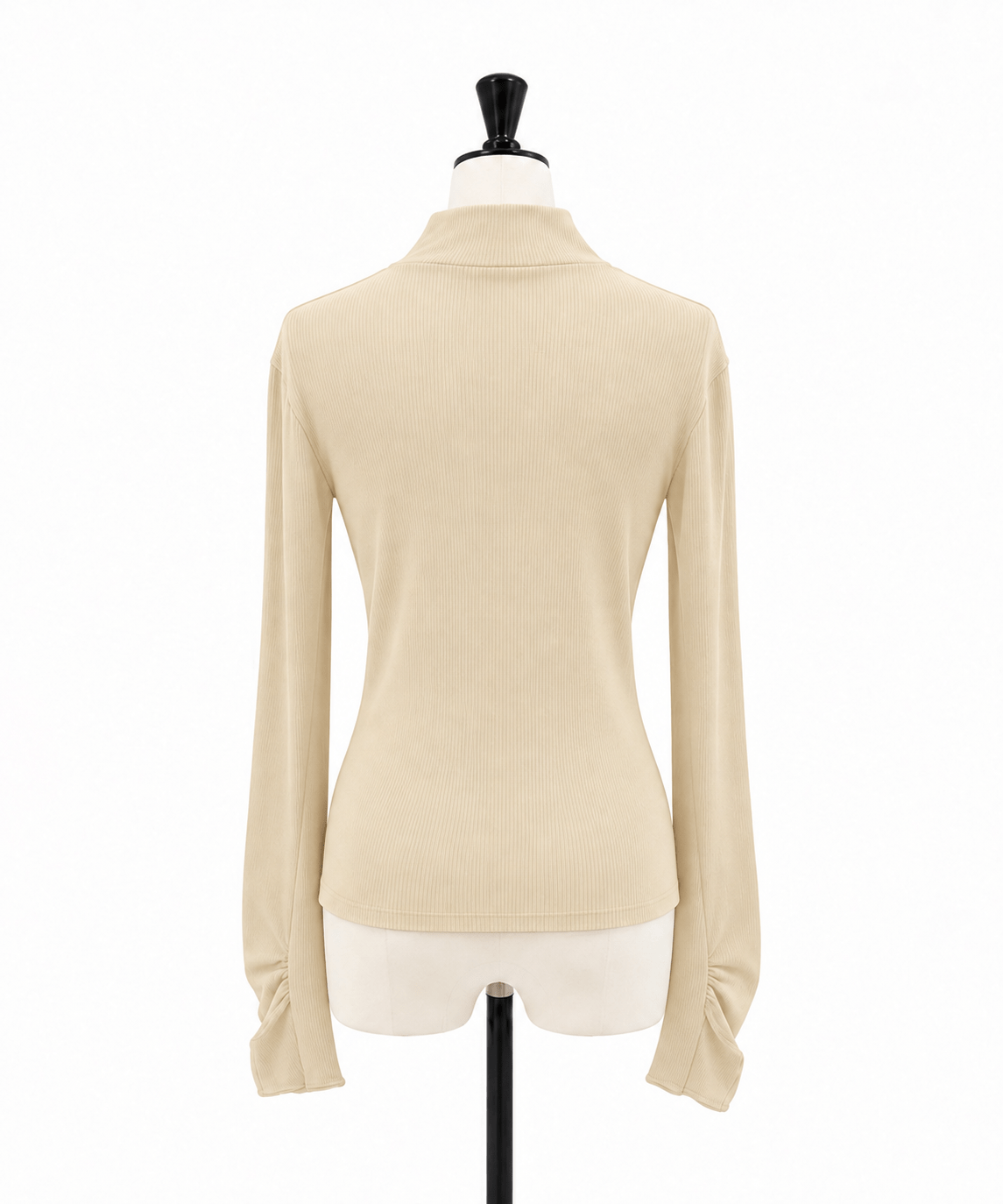 Wool Rib Highneck Top STUDIOUS