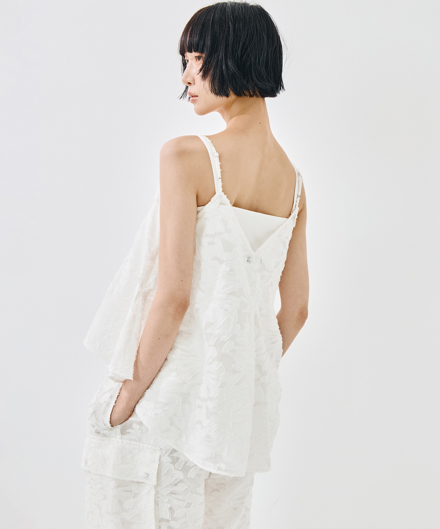 別注 立体ジャガードCAMISOLE TAAKK