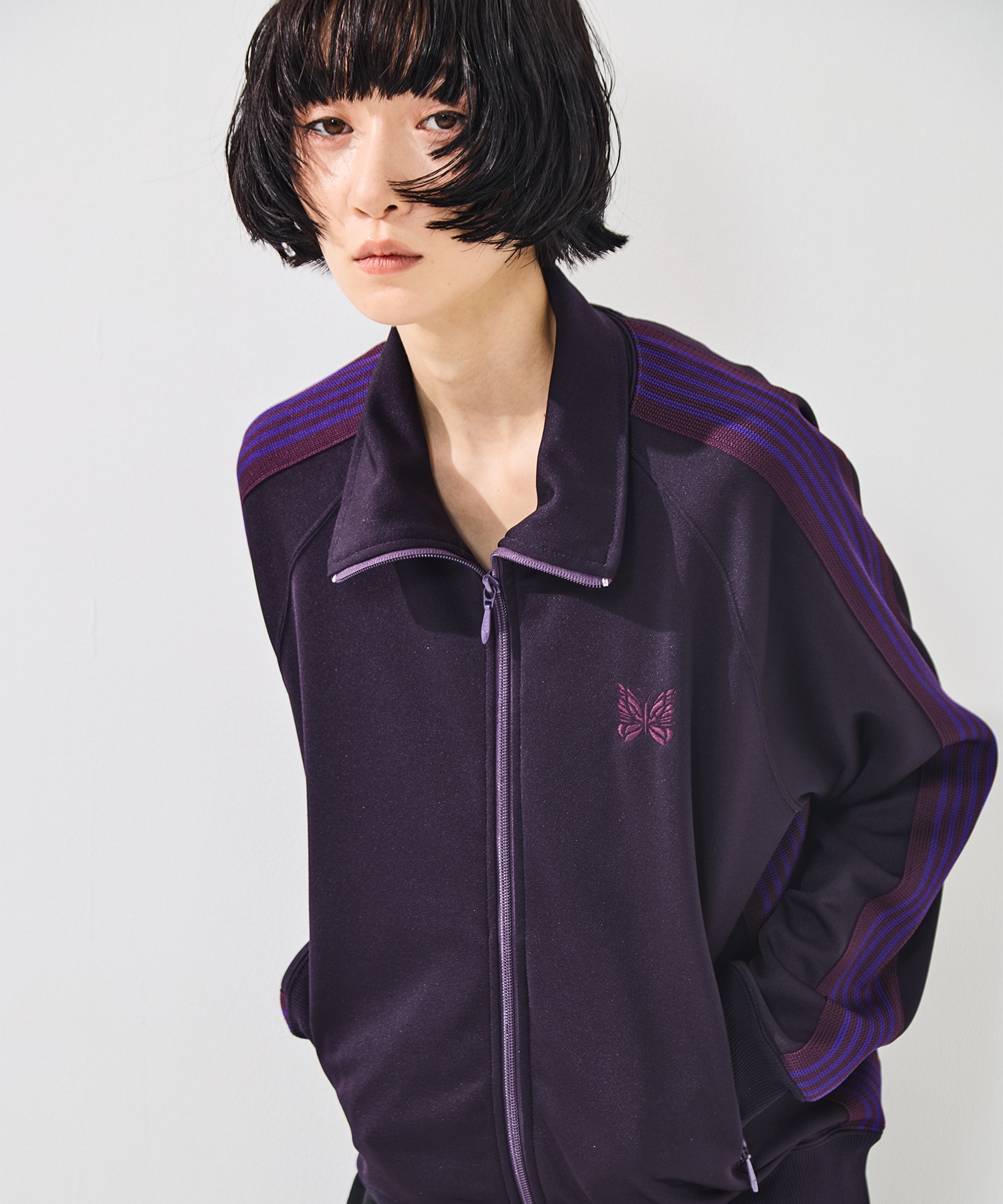 Track Jacket Poly smooth Needles