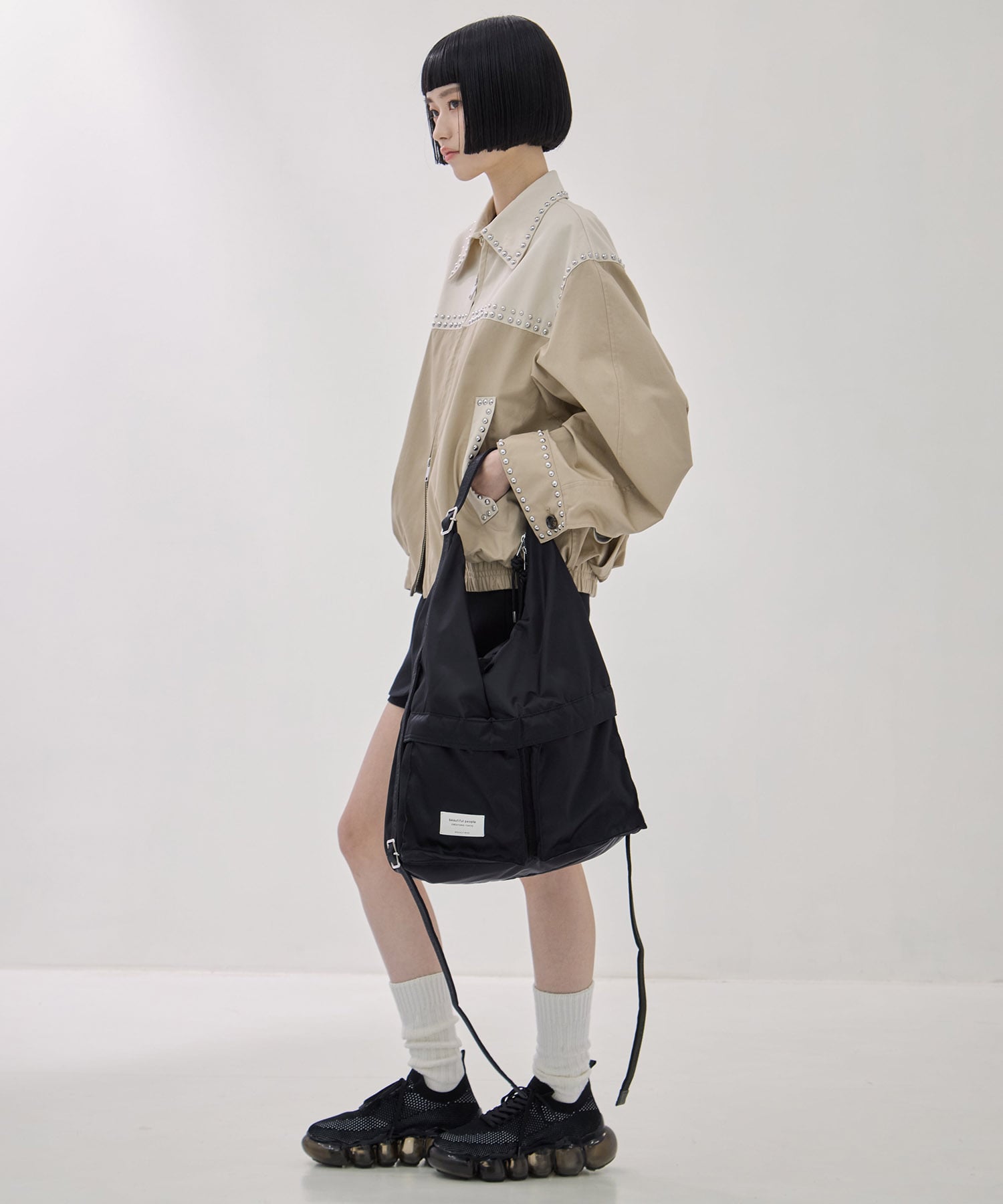 別注nylon 3WAY shoulder bag beautiful people