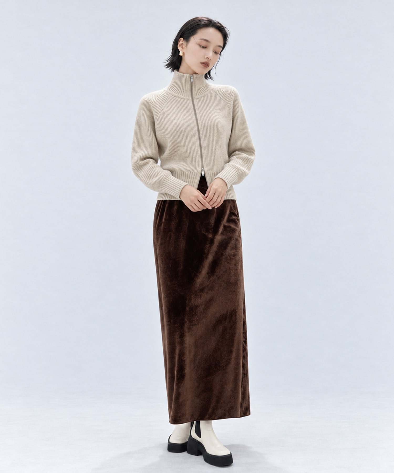 Cashmere Wool Drivers Knit STUDIOUS