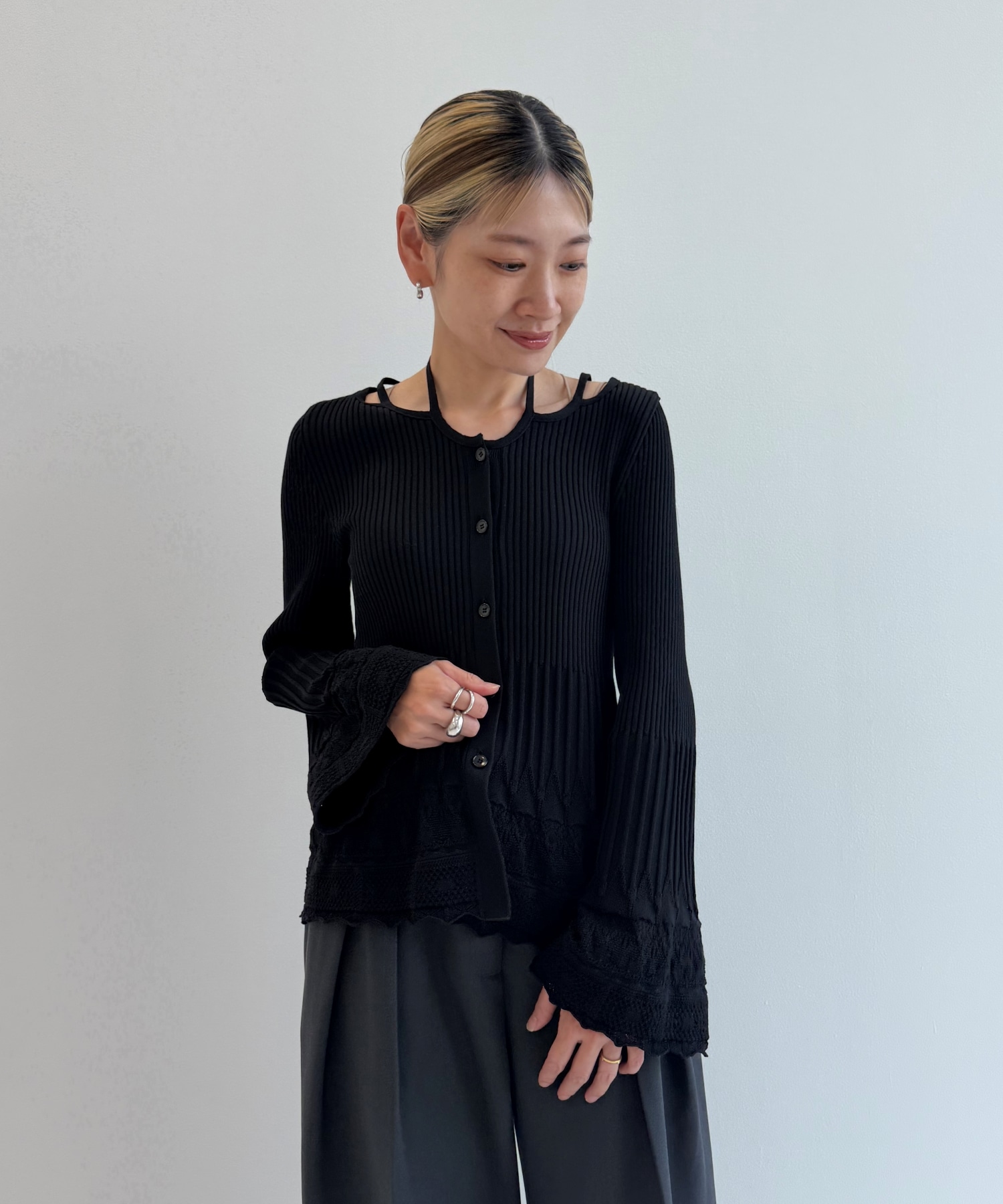 別注Ivy knit cardigan MURRAL