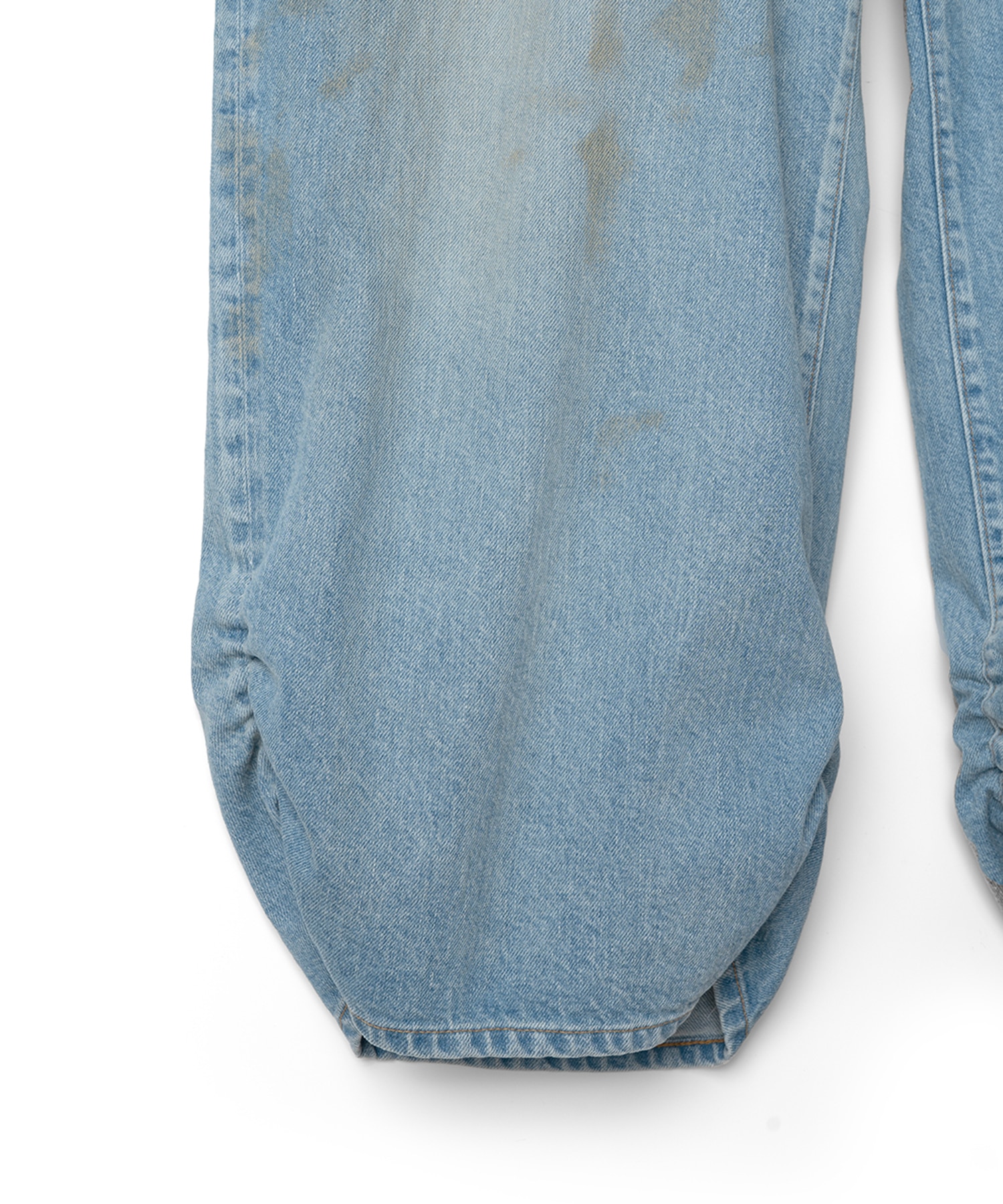 FRESH MAN DENIM WIDE PANTS USED refomed