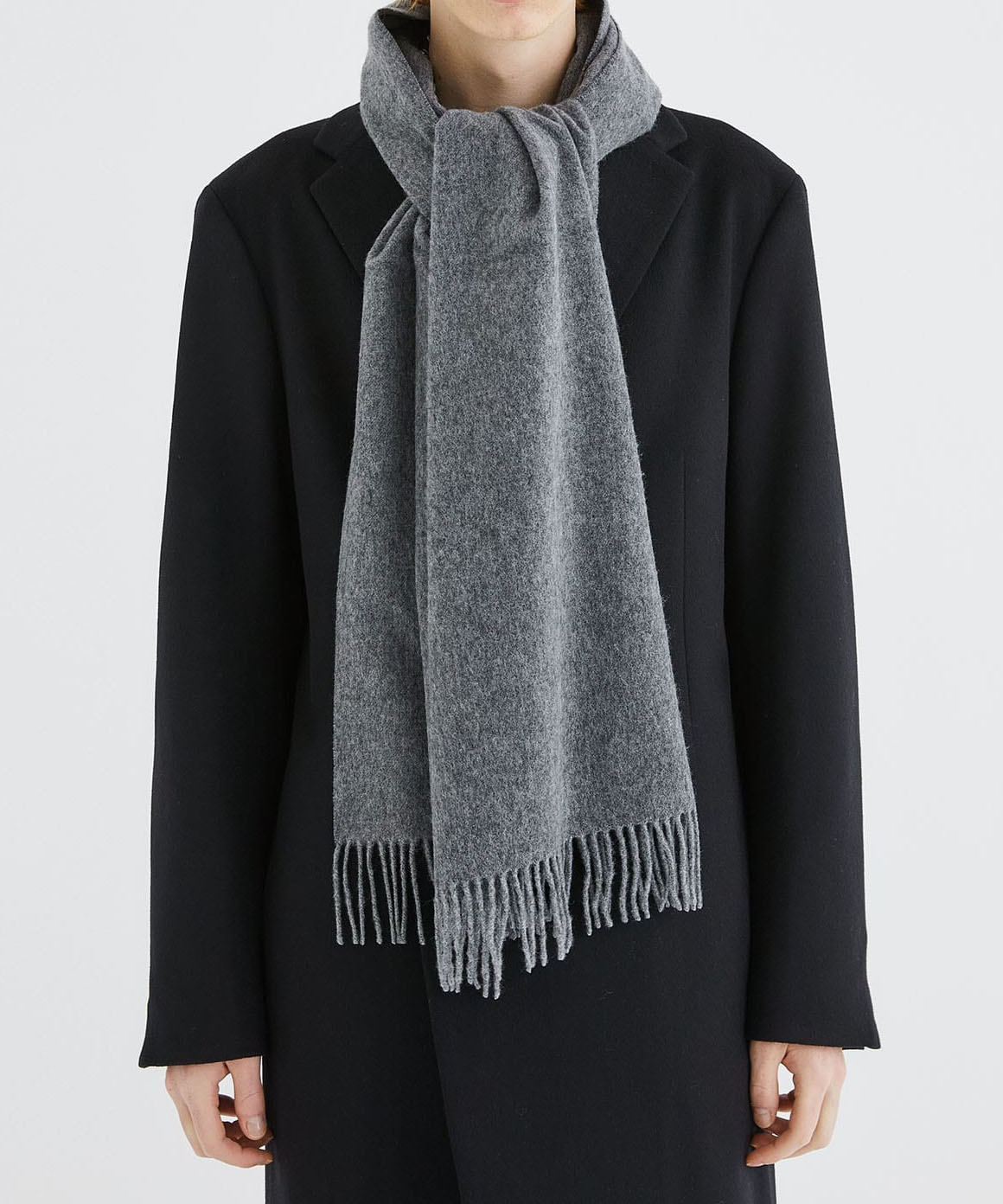 WOOL CASHMERE MUFFLER | CITY