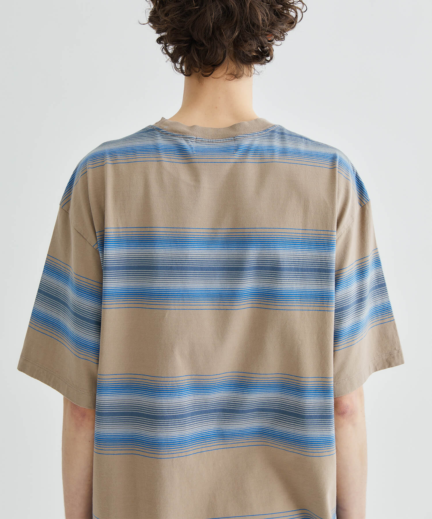 OMBRE BORDER S/S TEE｜UNUSED