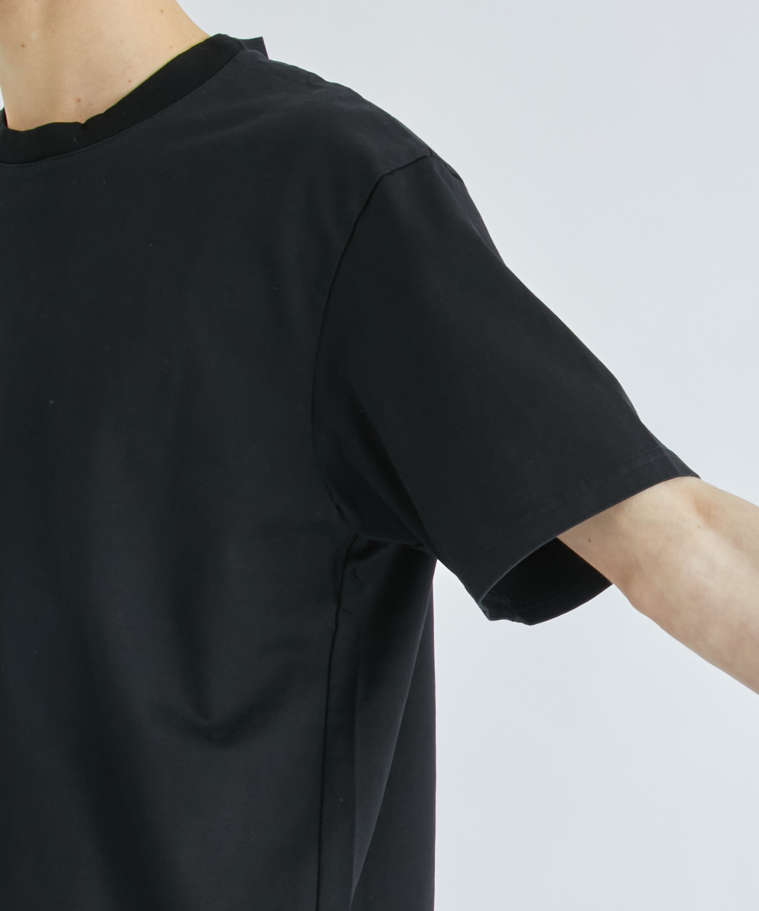 <別注>GIZA SILKY S/S TEE ATTACHMENT