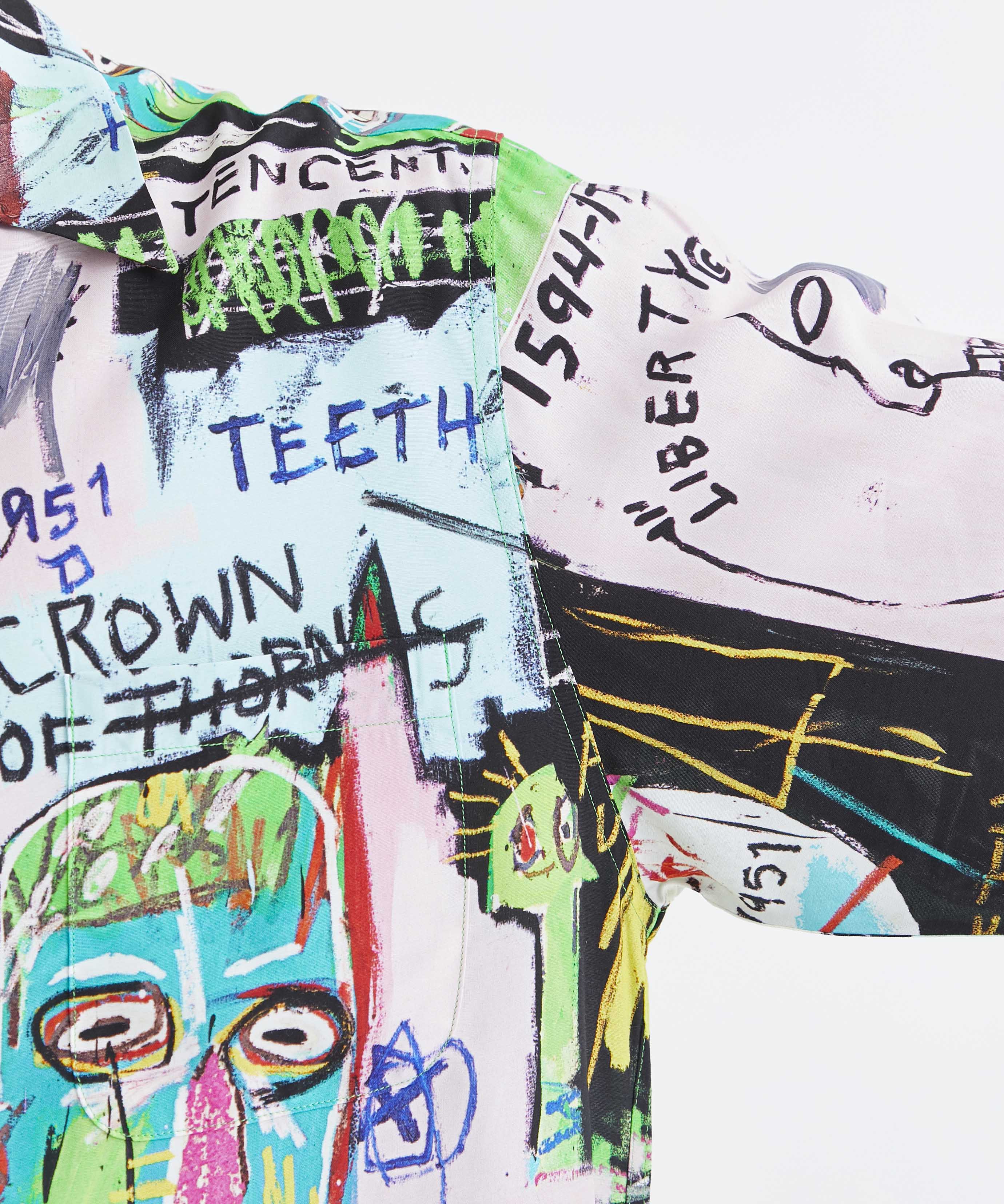 JEAN-MICHEL BASQUIAT / HAWAIIAN SHIRT L/S ( TYPE-3 ) WACKO MARIA