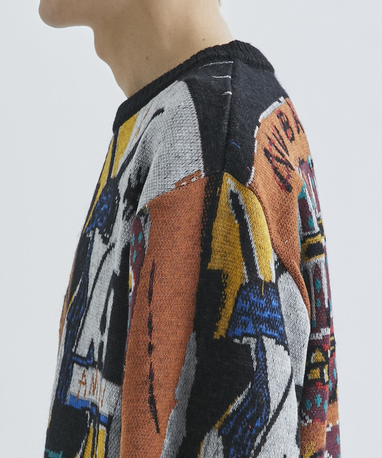 JEAN-MICHEL BASQUIAT / CREW NECK SWEATER ( TYPE-2 )｜WACKO MARIA