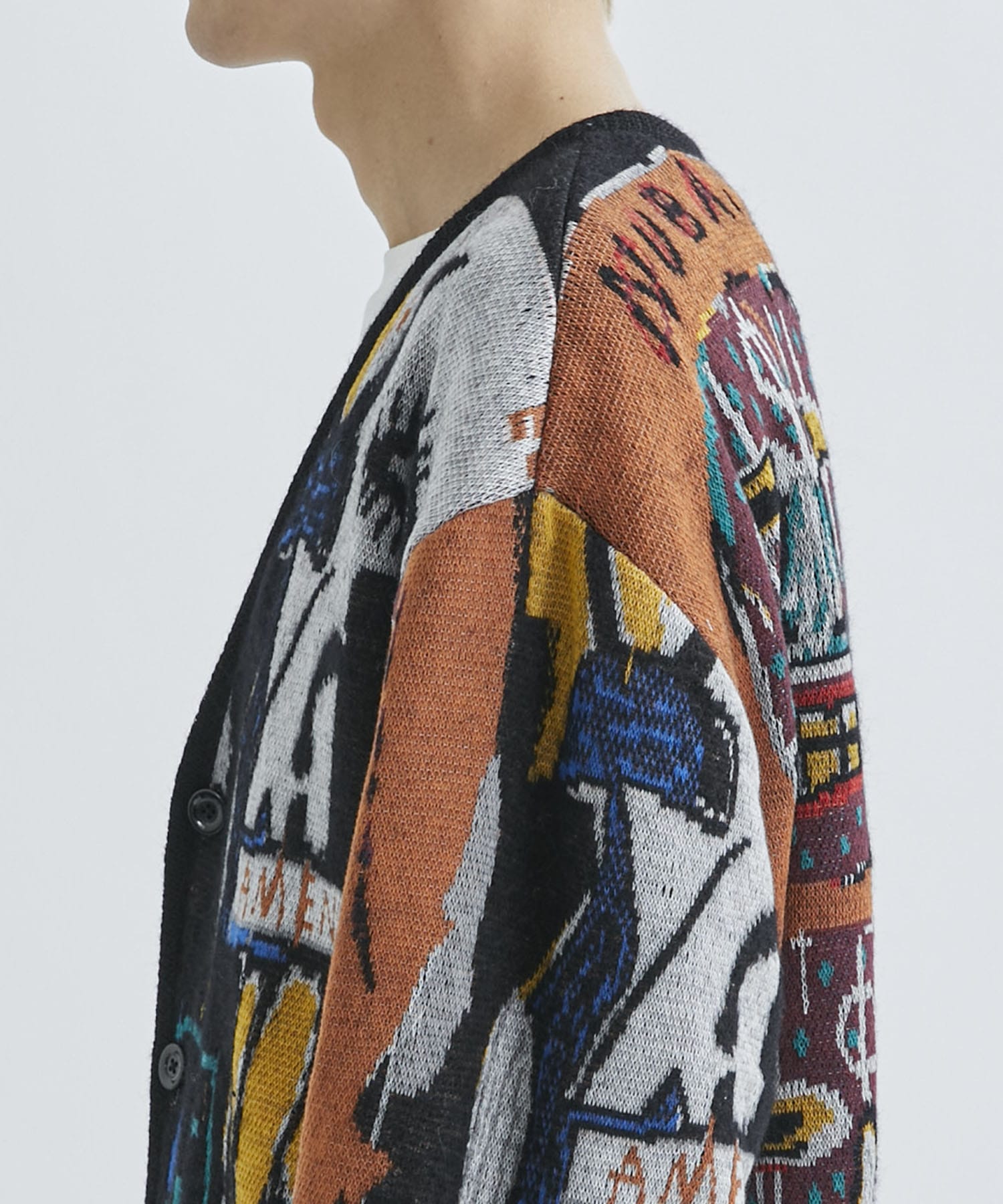 JEAN-MICHEL BASQUIAT / CARDIGAN ( TYPE-2 )｜WACKO MARIA