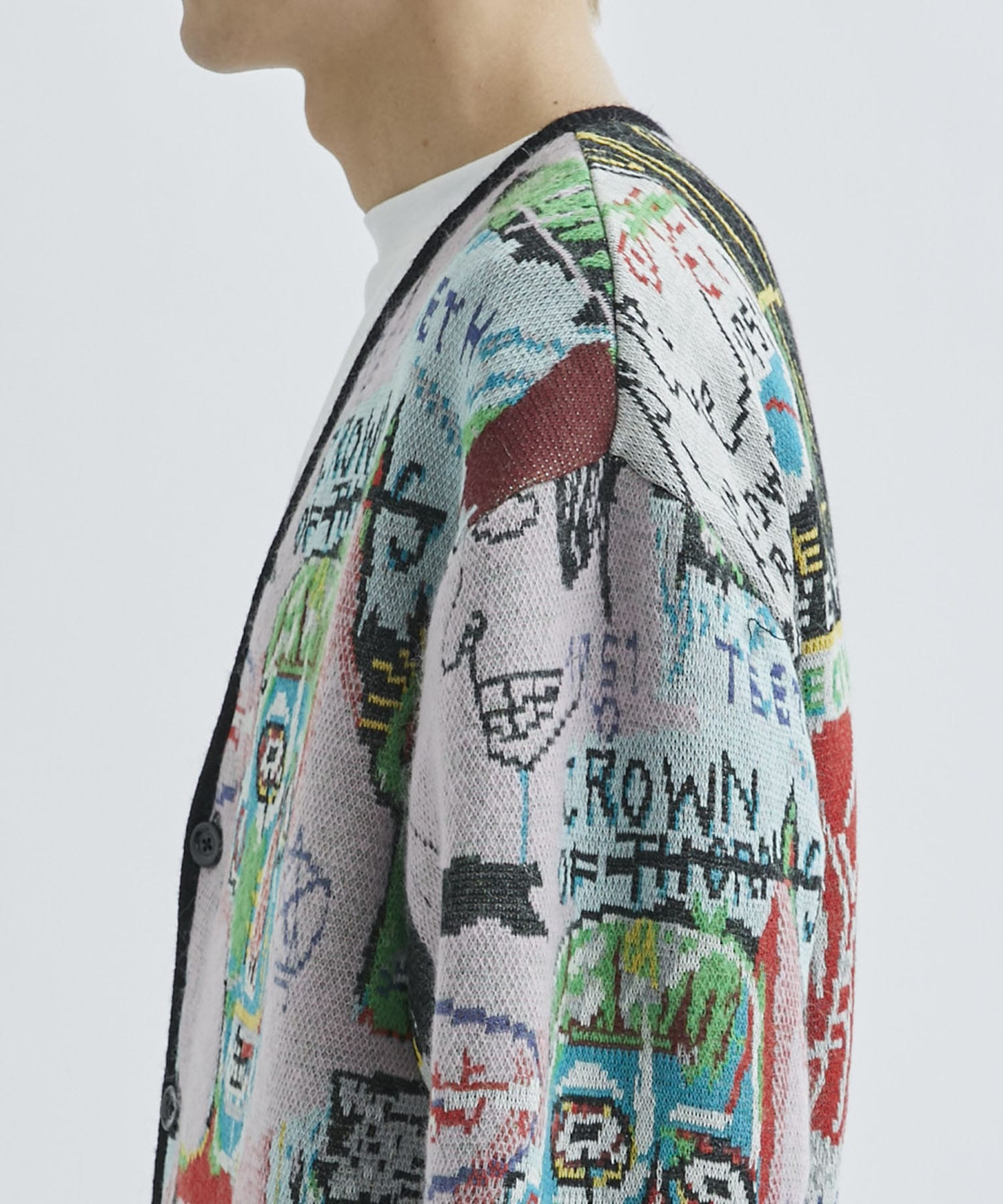 JEAN-MICHEL BASQUIAT / CARDIGAN ( TYPE-3 )｜WACKO MARIA