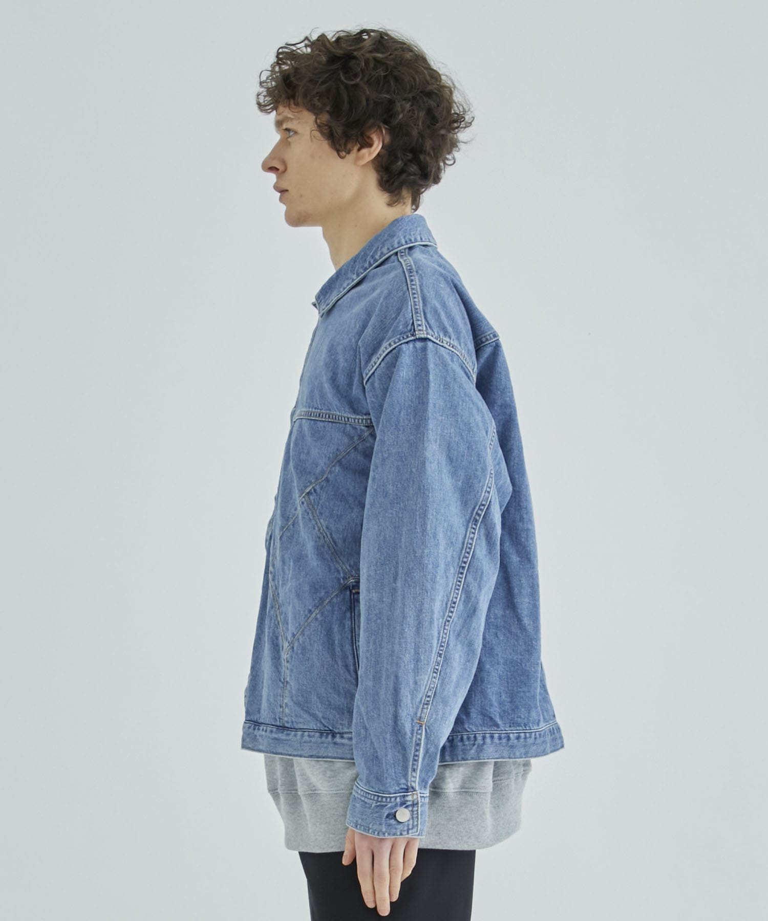 JieDa ジエダ SWITCHING PANEL DENIM JACKET | www.innoveering.net