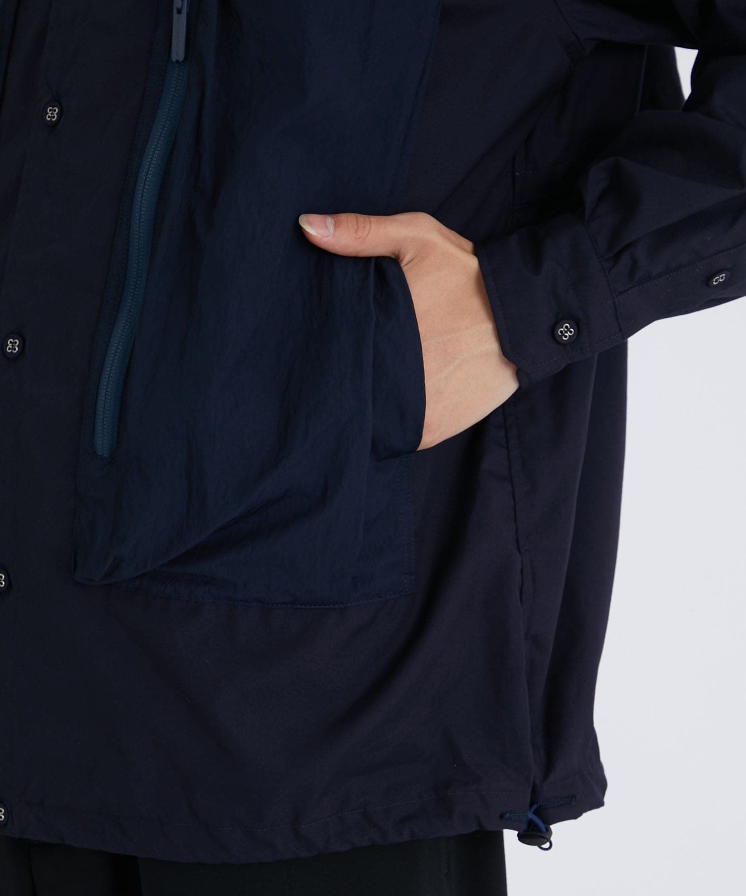 SHIRT WITH LARGE POCKETS White Mountaineering