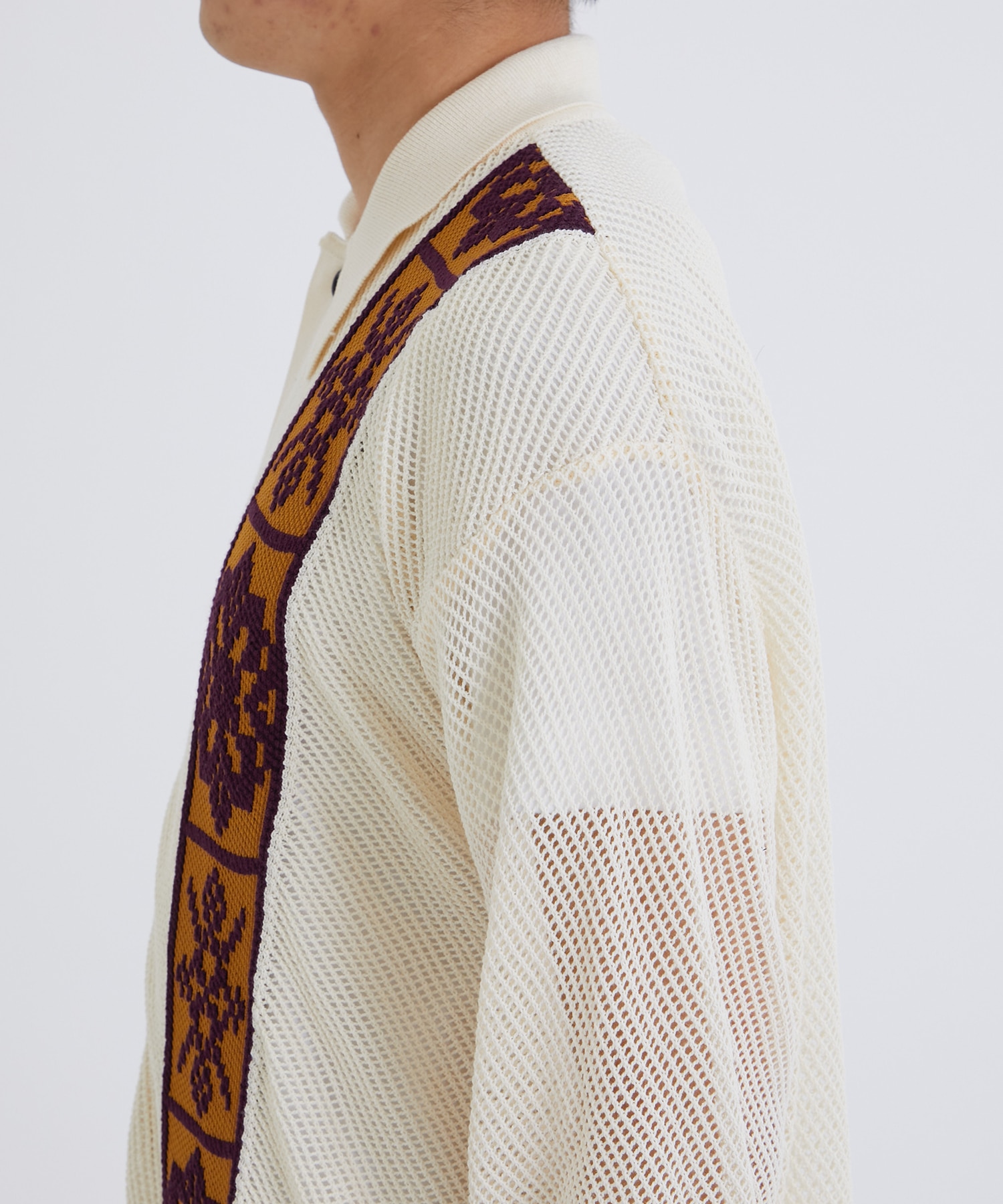 Mesh knit shirt | TOGA VIRILIS