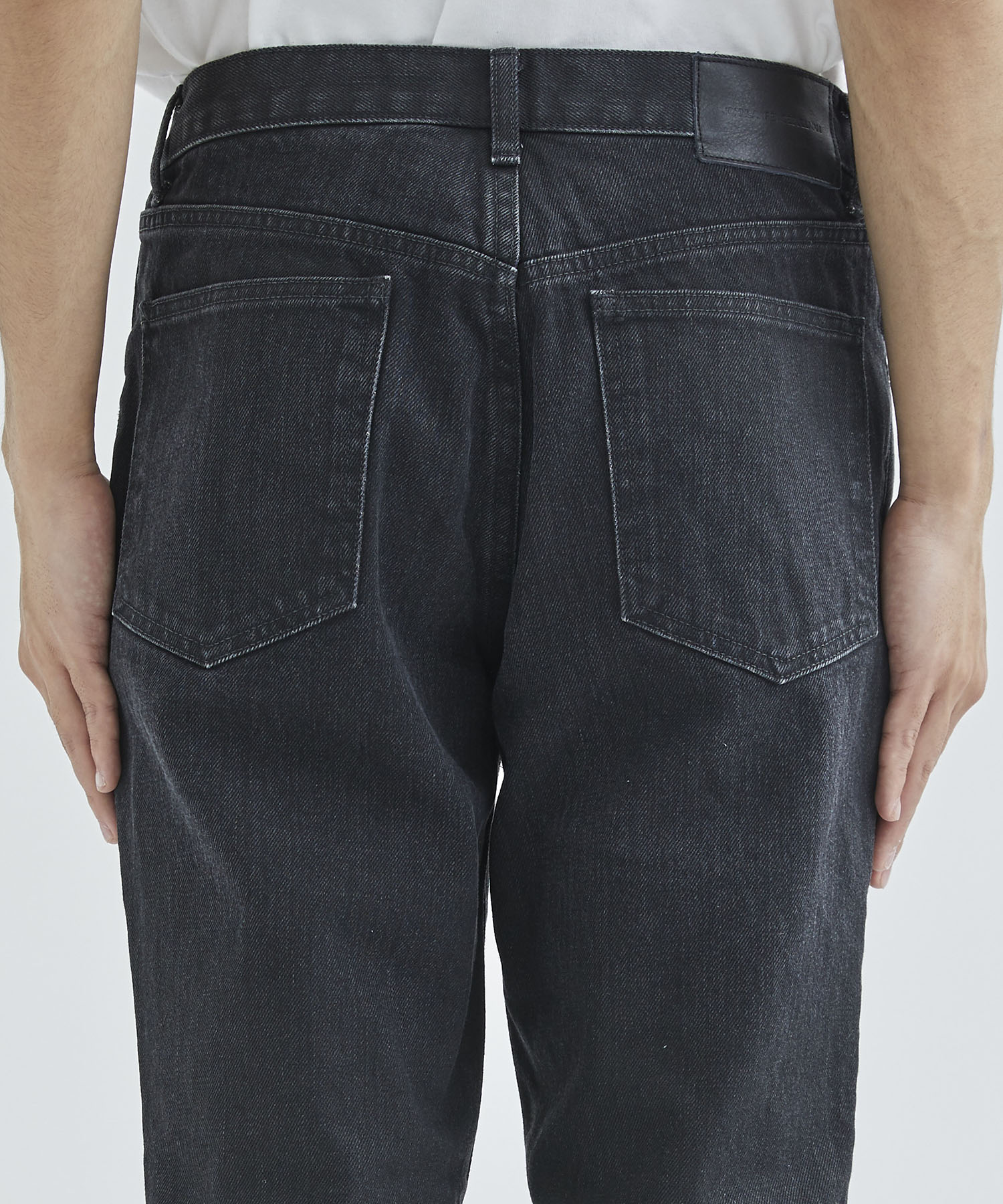 WASHED DENIM FLARED PANTS｜JOHN LAWRENCE SULLIVAN