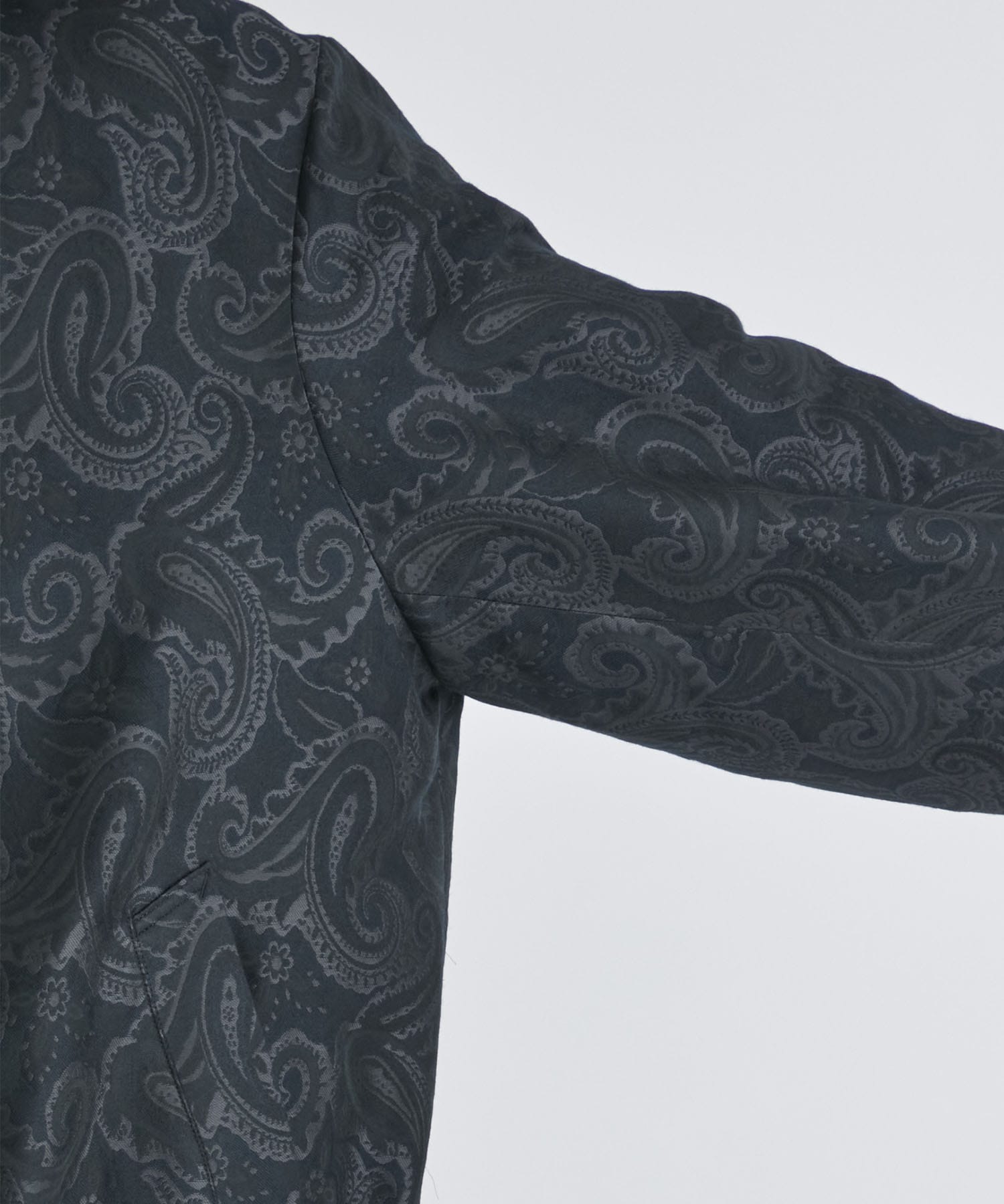 Track jacket - Paisley jacquard