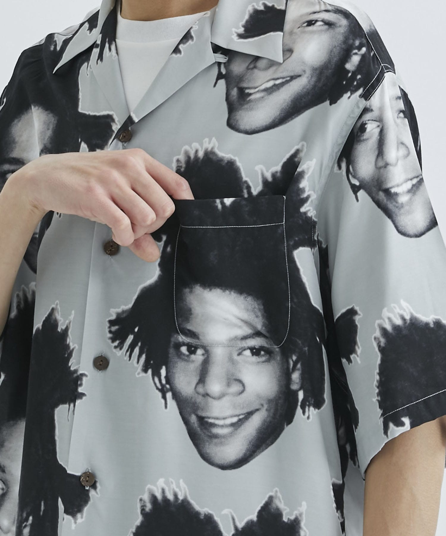 JEAN-MICHEL BASQUIAT / S/S HAWAIIAN SHIRT ( TYPE-1 )｜WACKO MARIA