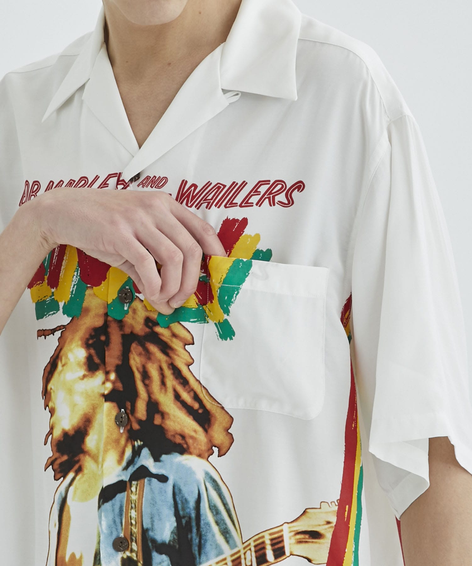 BOB MARLEY / HAWAIIAN SHIRT S/S ( TYPE-1 ) WACKO MARIA