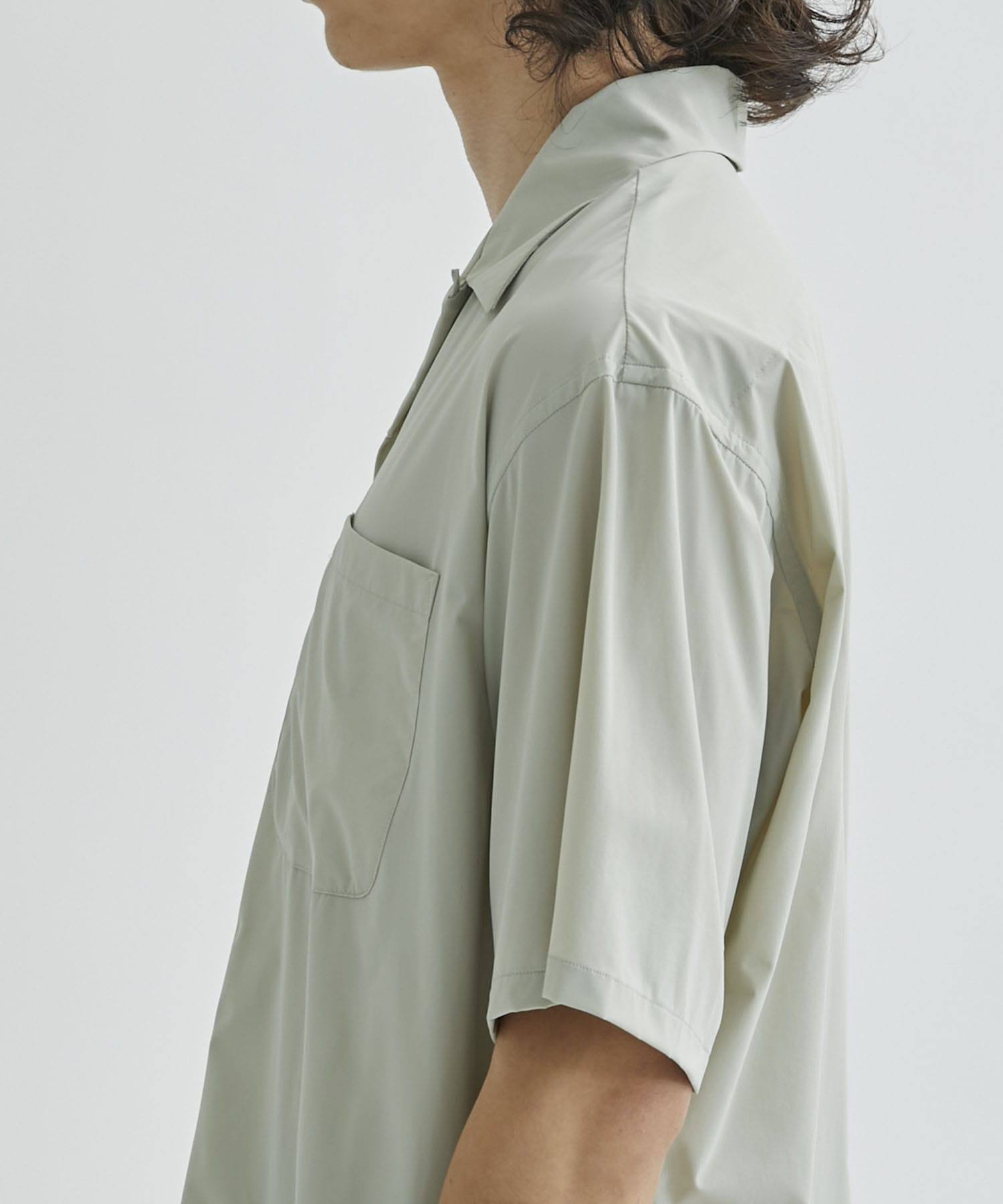 OPEN COLLAR S/S SHIRTS N.HOOLYWOOD