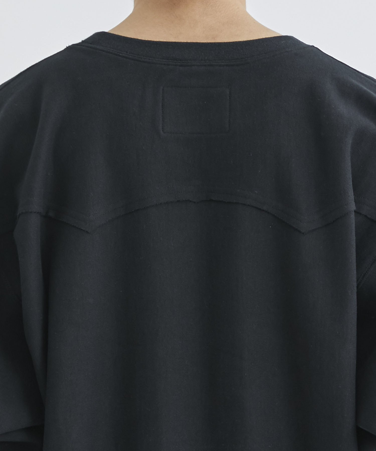 WESTERN CUT OUT NECK SWEAT SHIRTS | The Letters