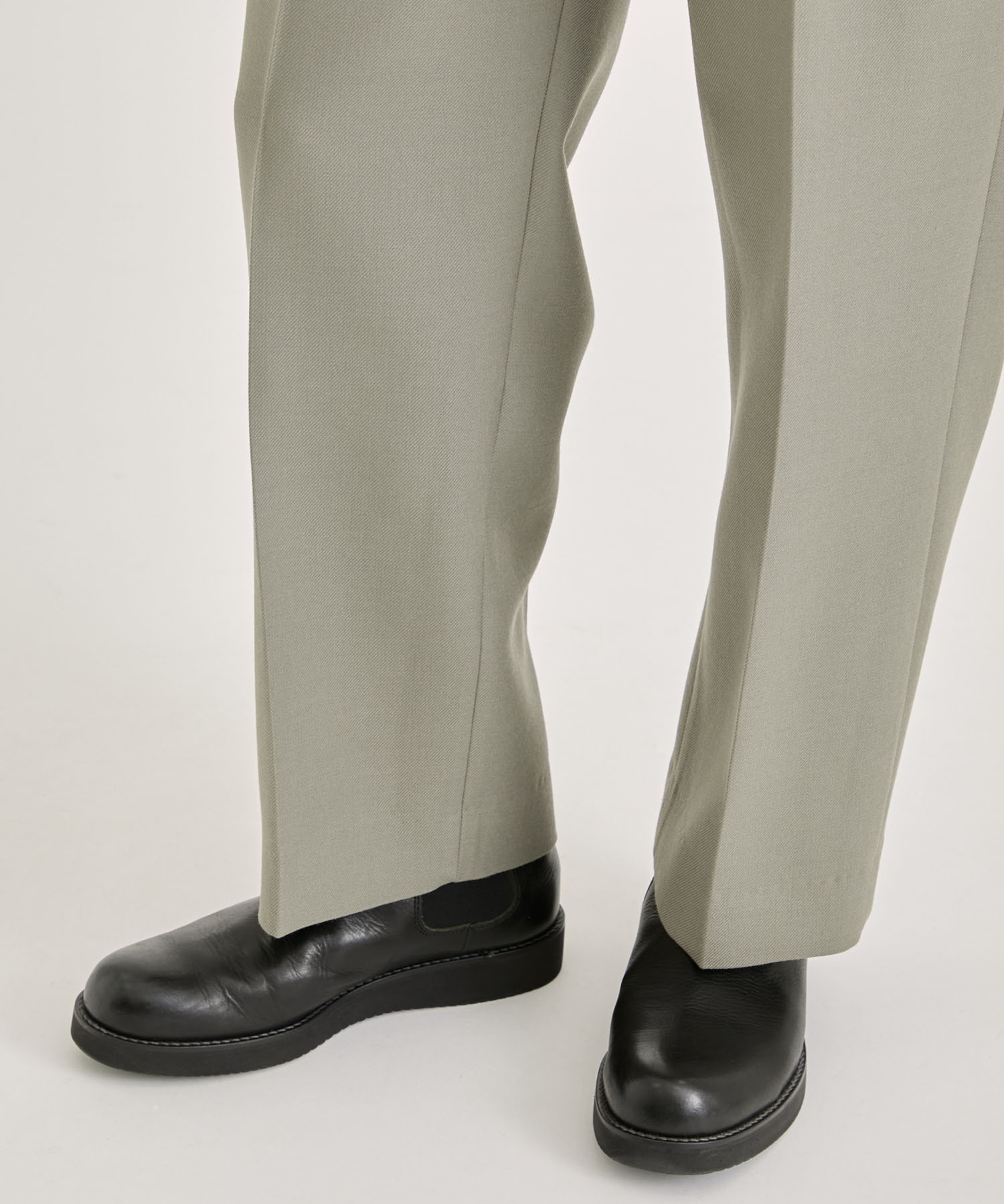 Twill double face 2tuck pants｜08sircus