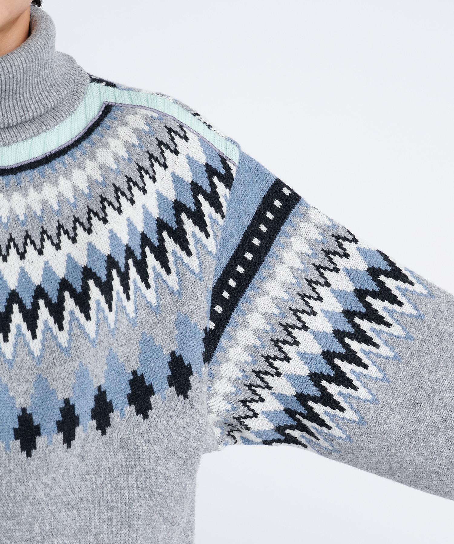 DECONSTRUCTED NORDIC KNIT | FACETASM