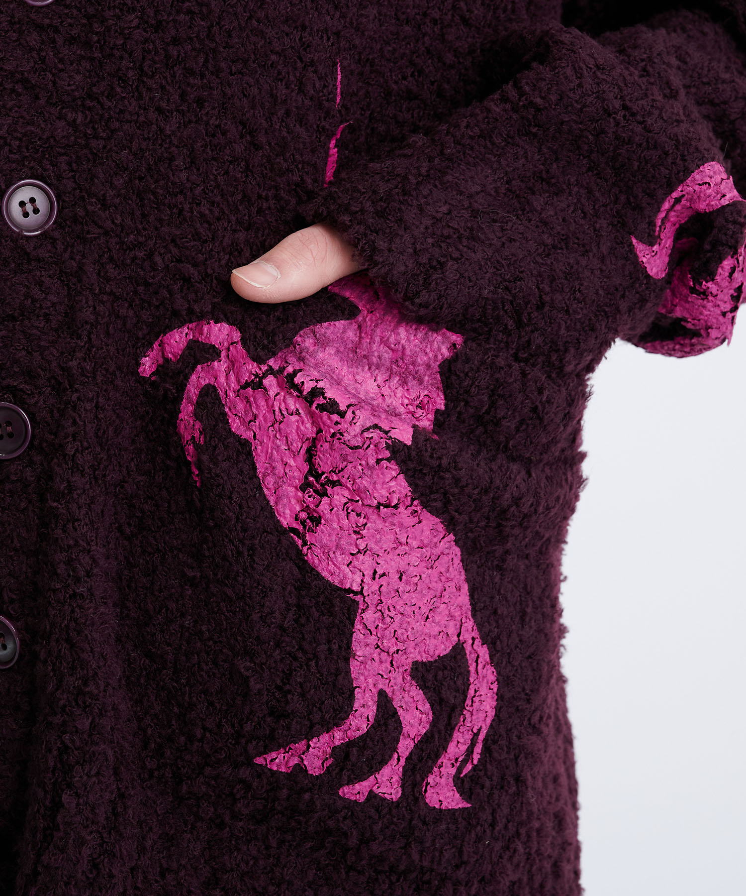 UNICORN GRUNGE CARDIGAN | MASU