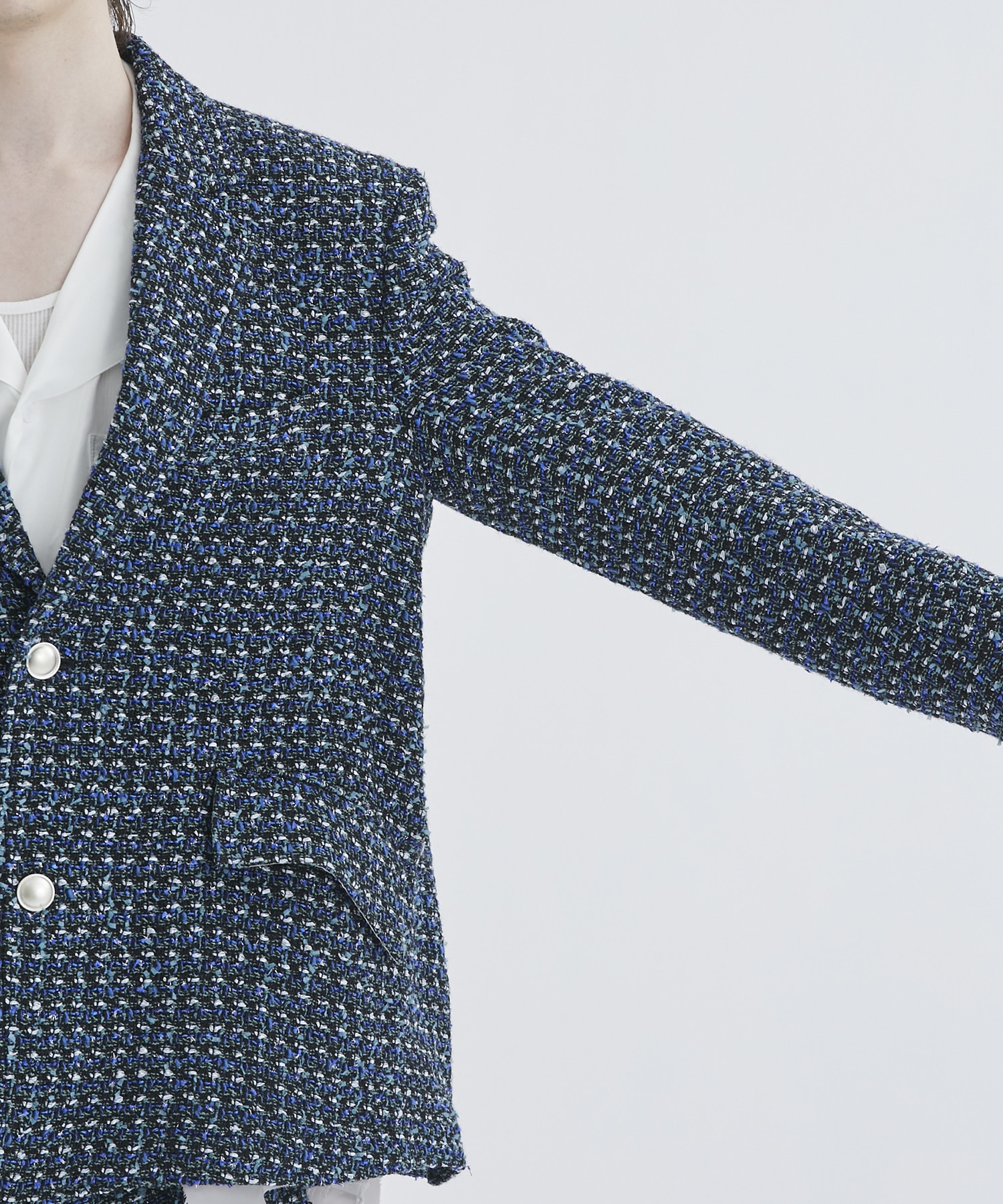 FANCY TWEED OVER JACKET｜sulvam