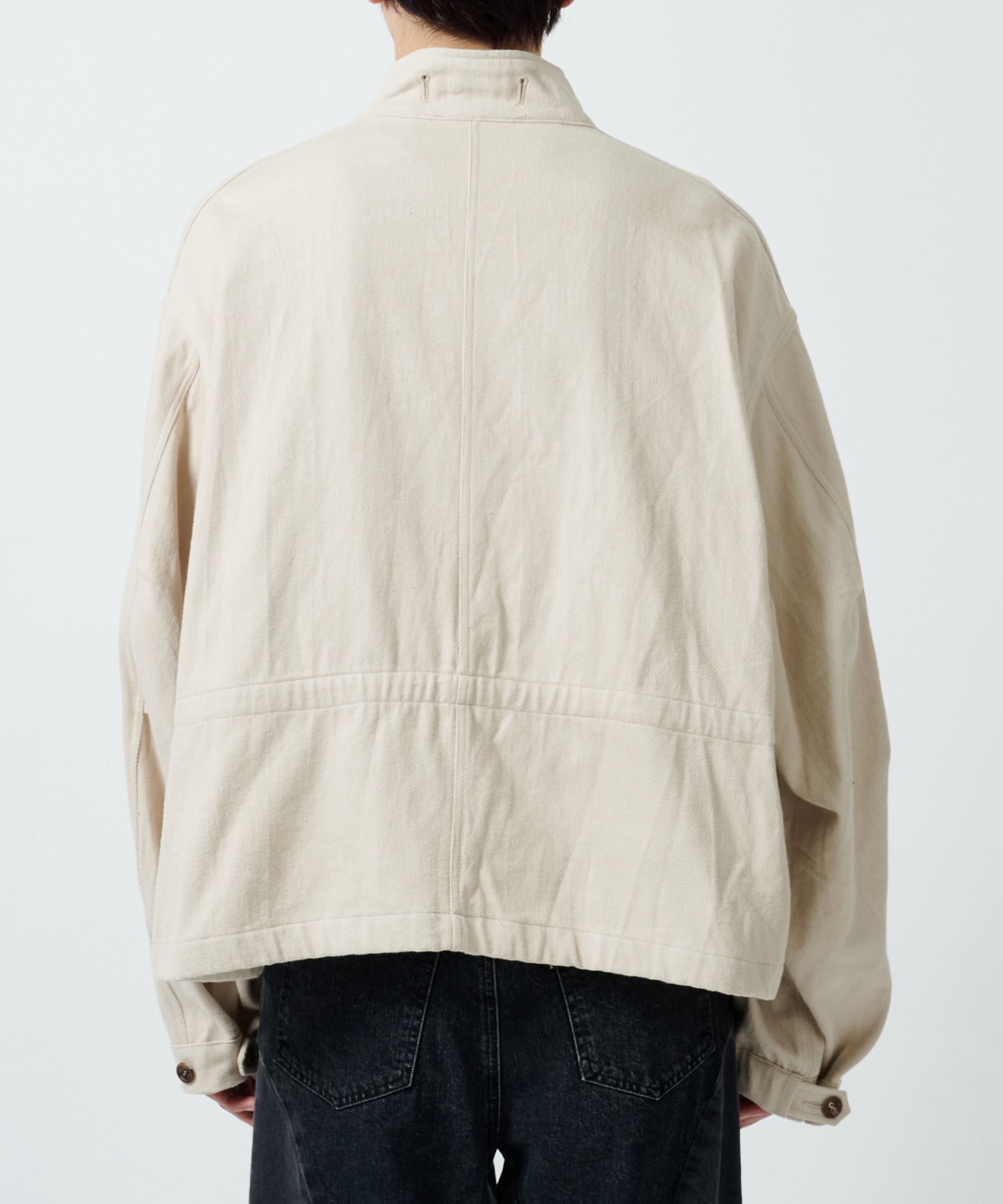 COTTON KERSEY M-65 SHORT JACKET Name.