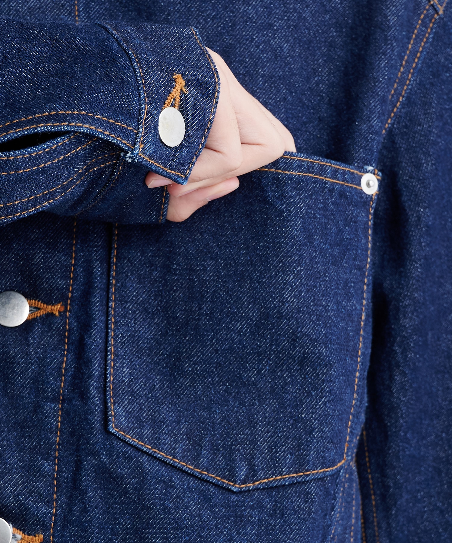 DENIM 3D TRUCKER JACKET | NVRFRGT