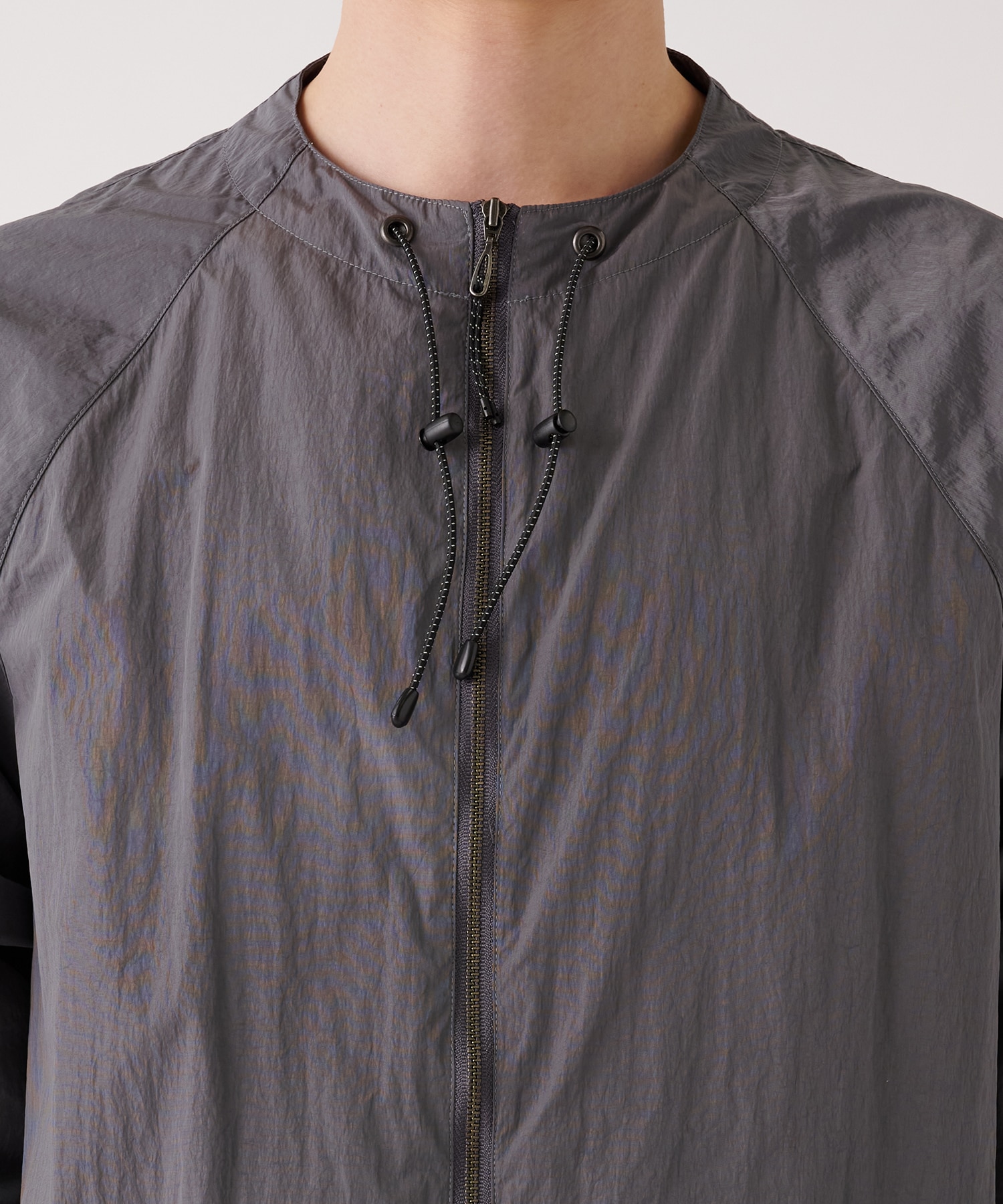 NYLON ZIP SHIRT OL