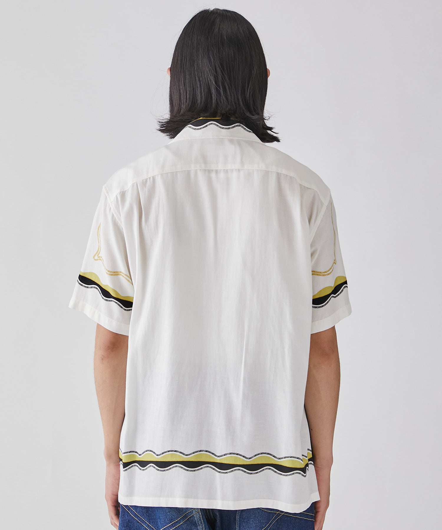 TOGA | PANEL PRINT S/S SHIRT SHIRTS